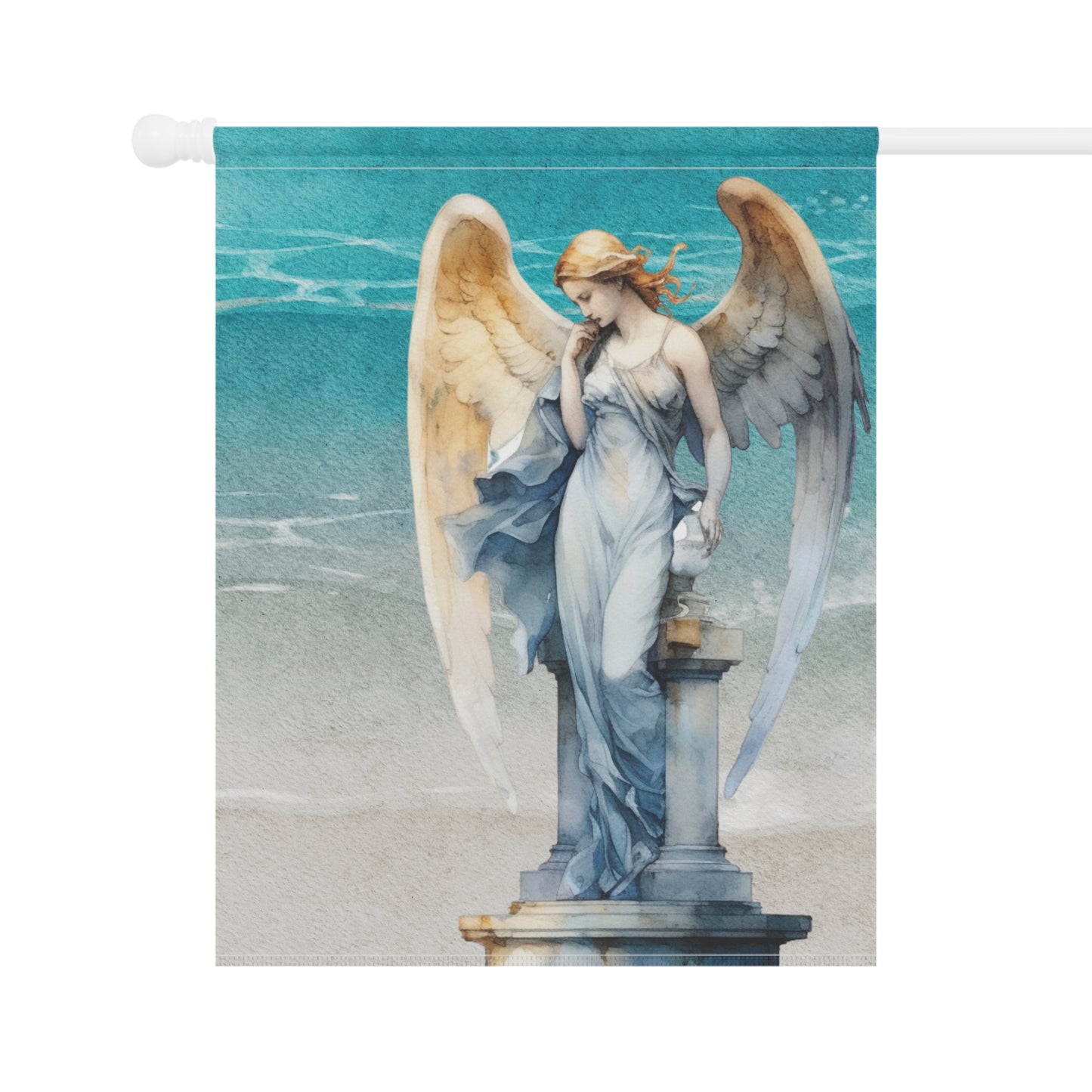 Beach Angel Garden & House Flag/Banner