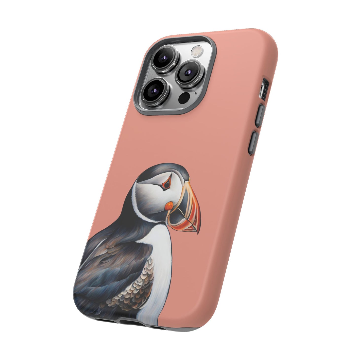 Puffin Wildlife iPhone Samsung Galaxy Google Pixel Tough Cases