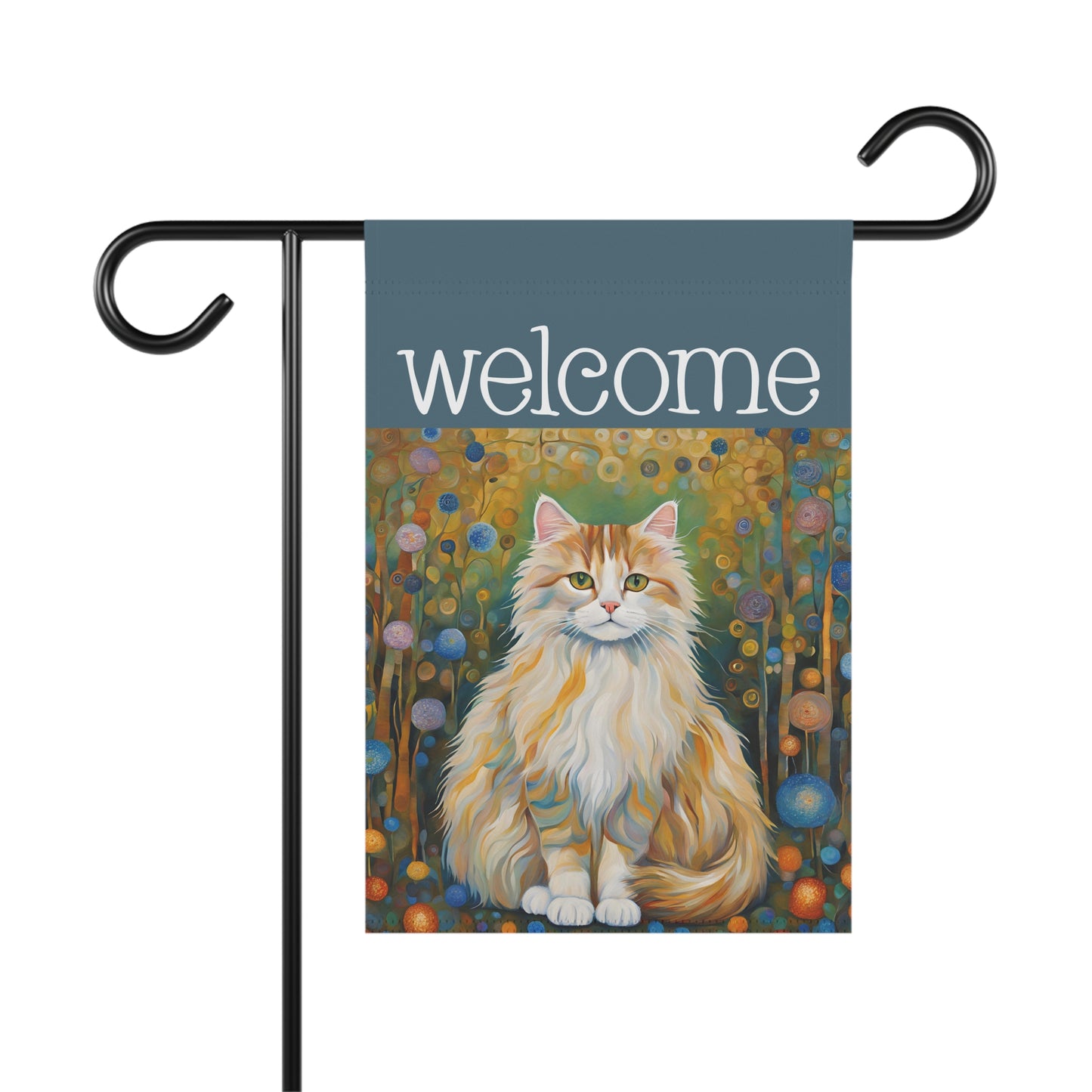 Ragdoll Cat Welcome 2-Sided Garden & House Flag/Banner