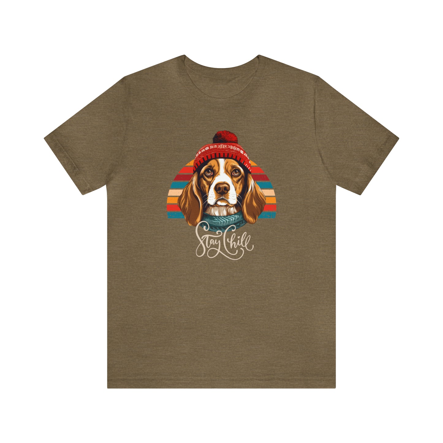 Stay Chill Cocker Spaniel Unisex Jersey Short Sleeve Tee