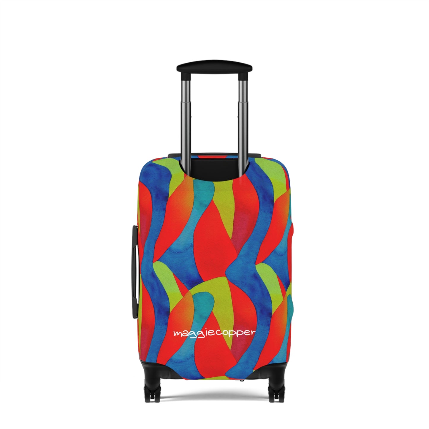 Obvious Bright Abstract Luggage Cover