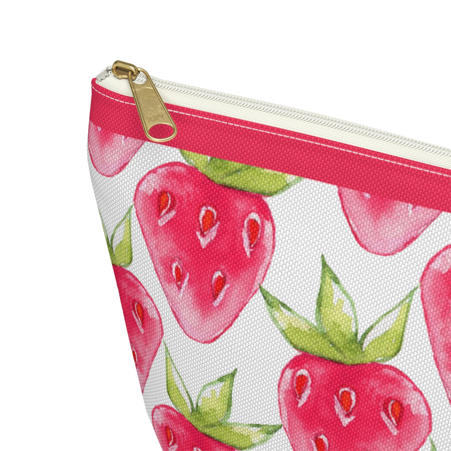 Strawberry Fields Accessory Pouch w T-bottom