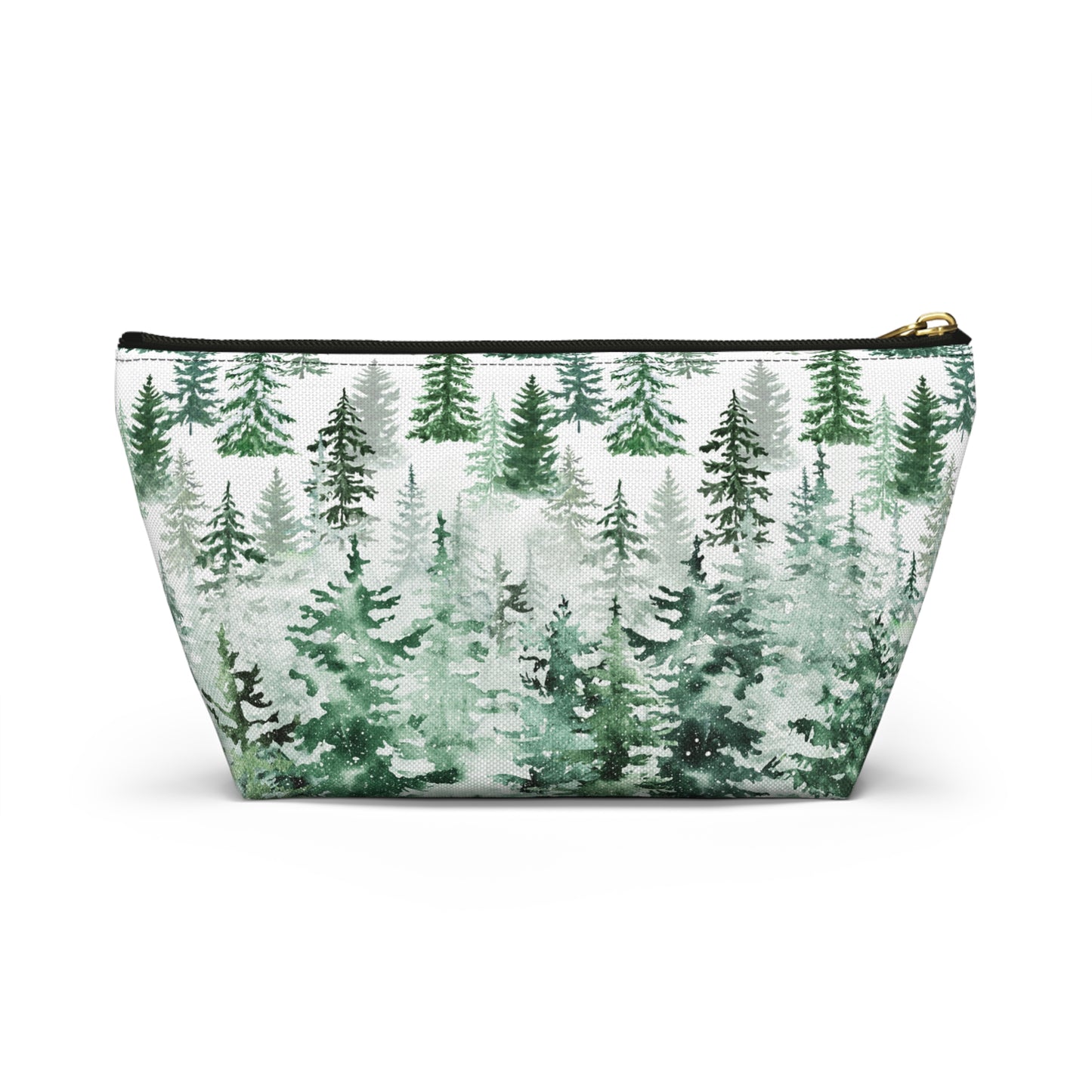 Pines in the Snow Accessory Pouch w T-bottom