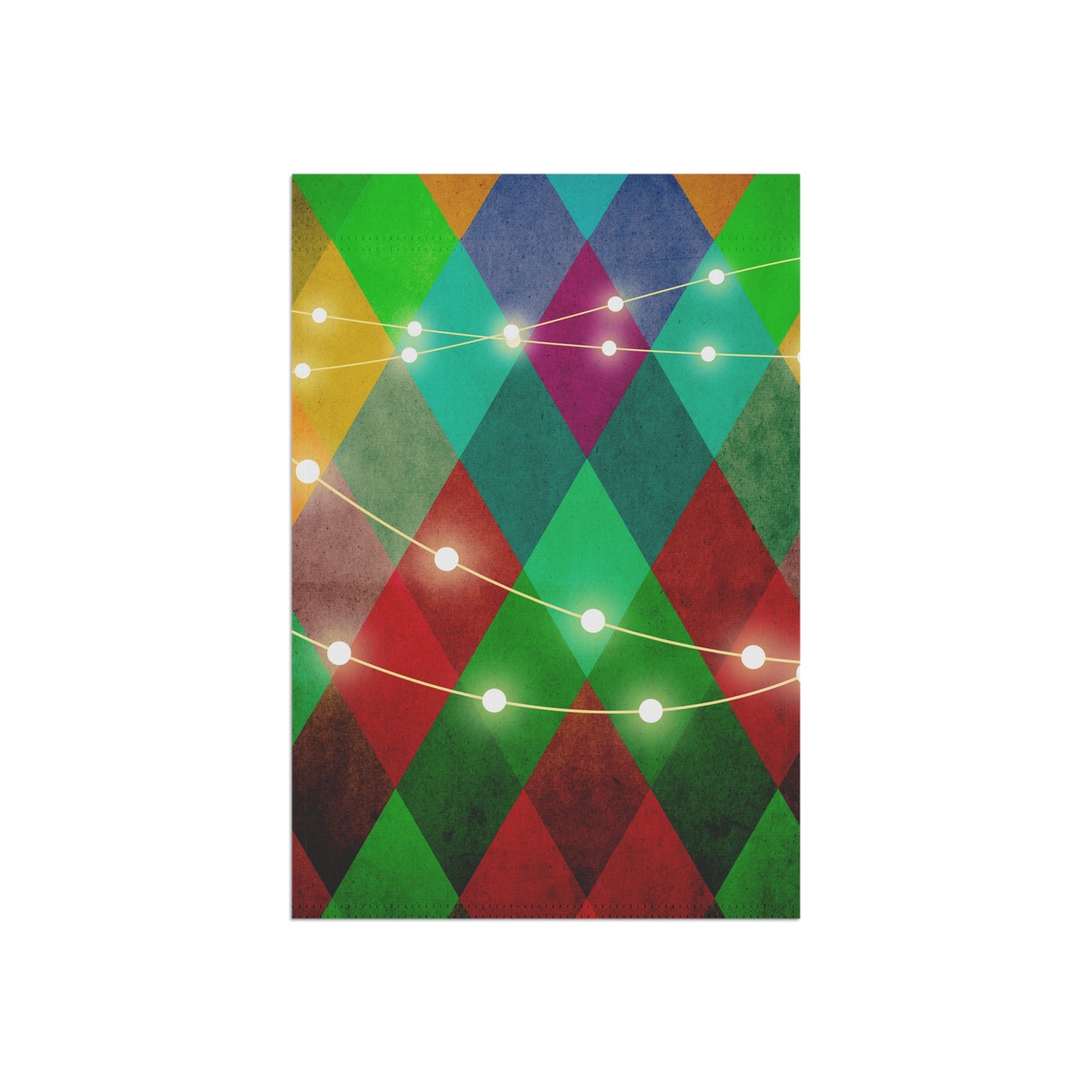 Festive 2-Sided Garden & House Banner