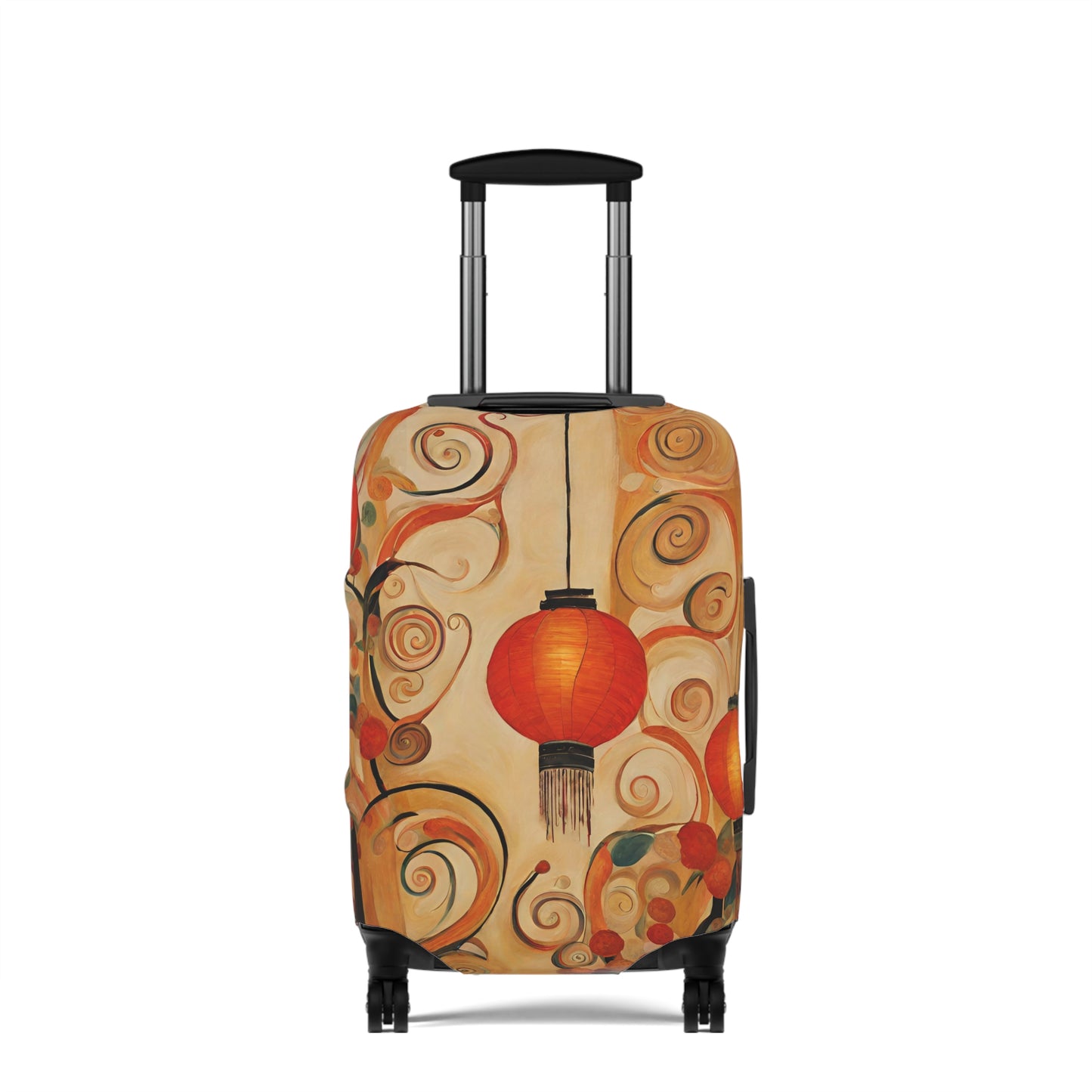 Lanterns & Swirls Luggage Cover