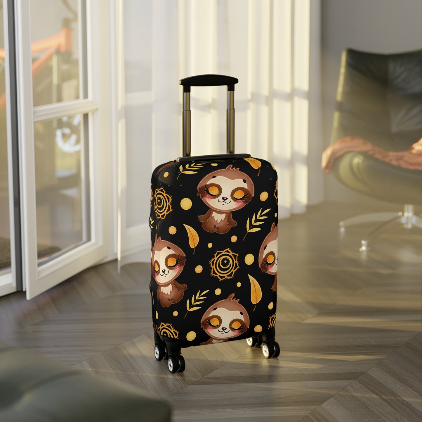 Zen Sloth Luggage Cover