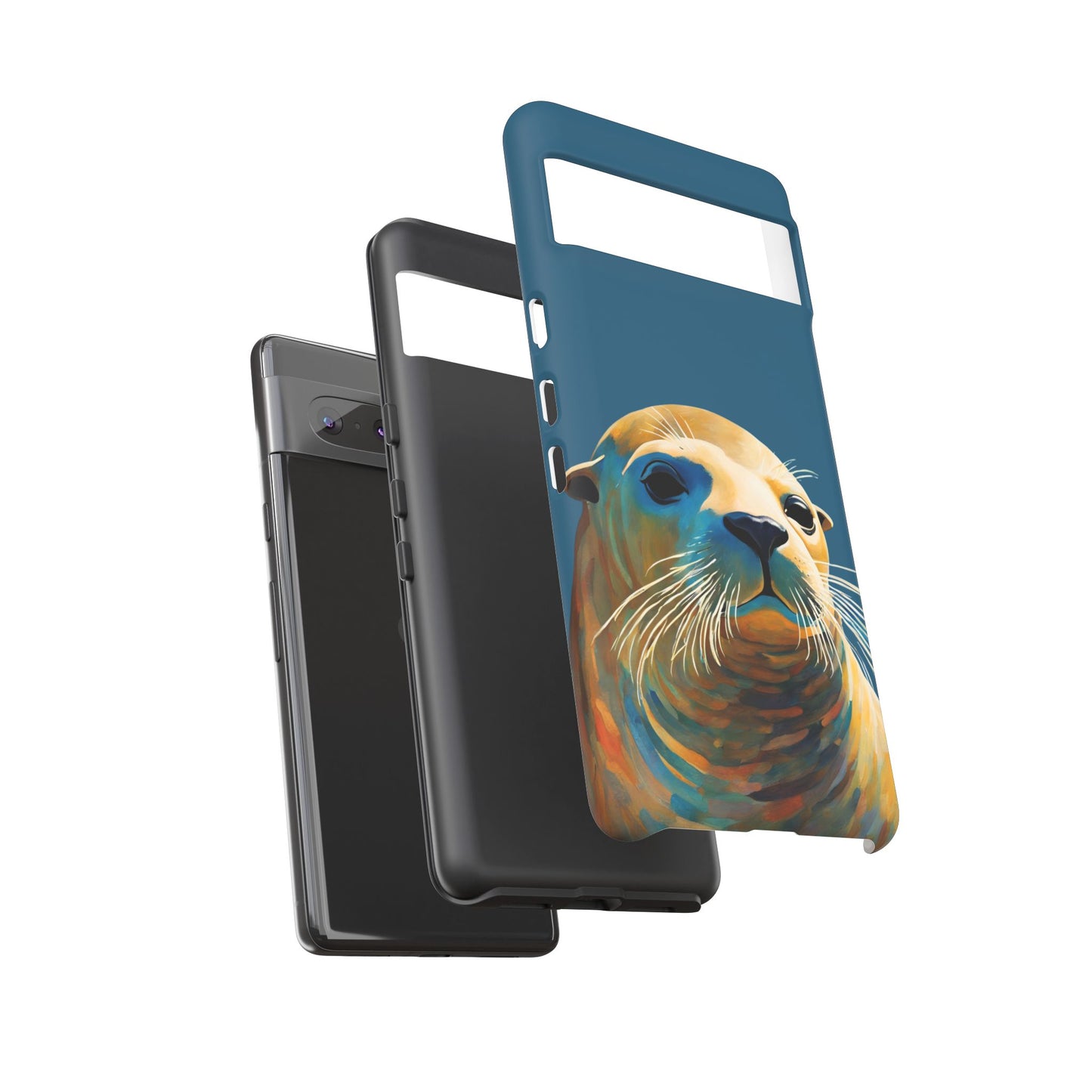 Sea Lion Wildlife iPhone Samsung Galaxy Google Pixel Tough Cases