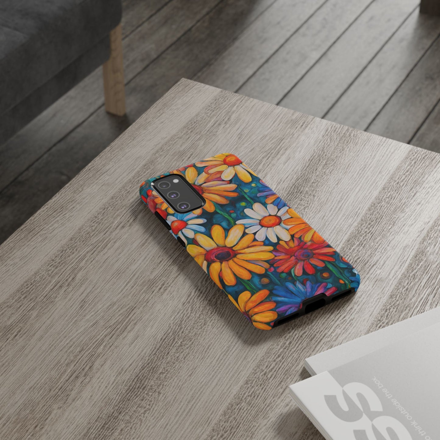 Crazy Daisies iPhone Samsung Galaxy Google Pixel Tough Cases