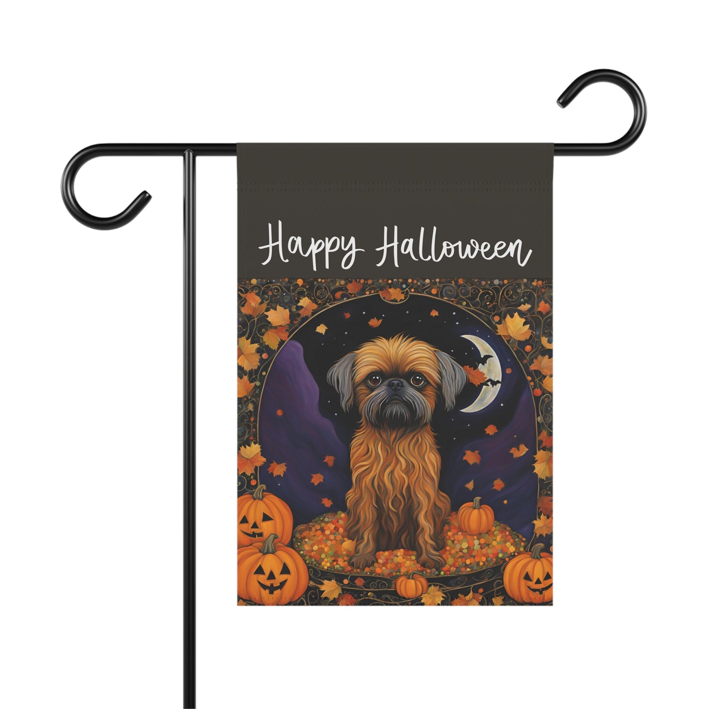 Griffin Happy Halloween 2-Sided Garden & House Flag/Banner