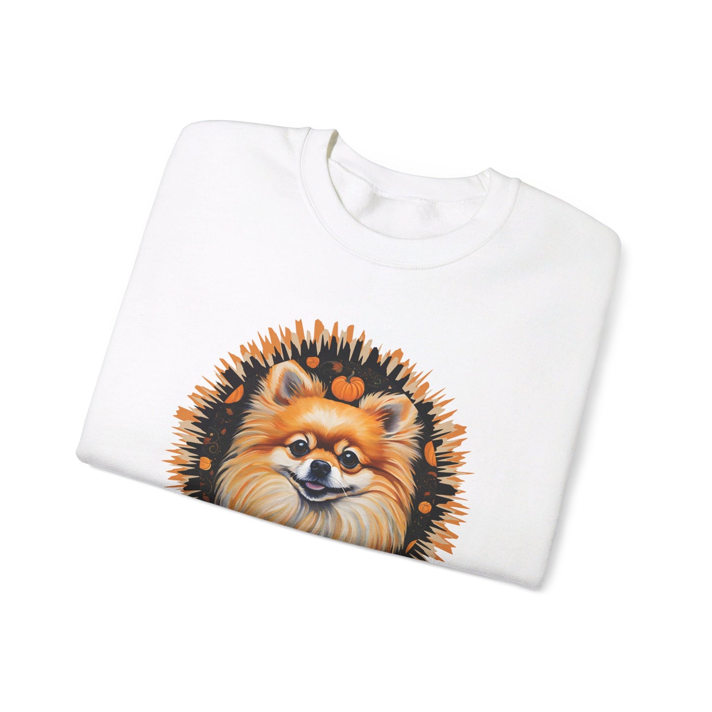 Pomeranian Halloween Unisex Heavy Blend™ Crewneck Sweatshirt