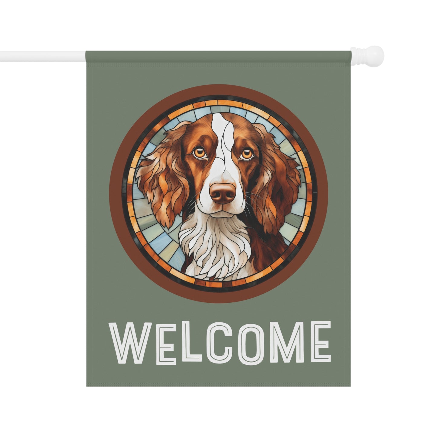 Brittany Welcome 2-Sded Garden & House Flag/Banner