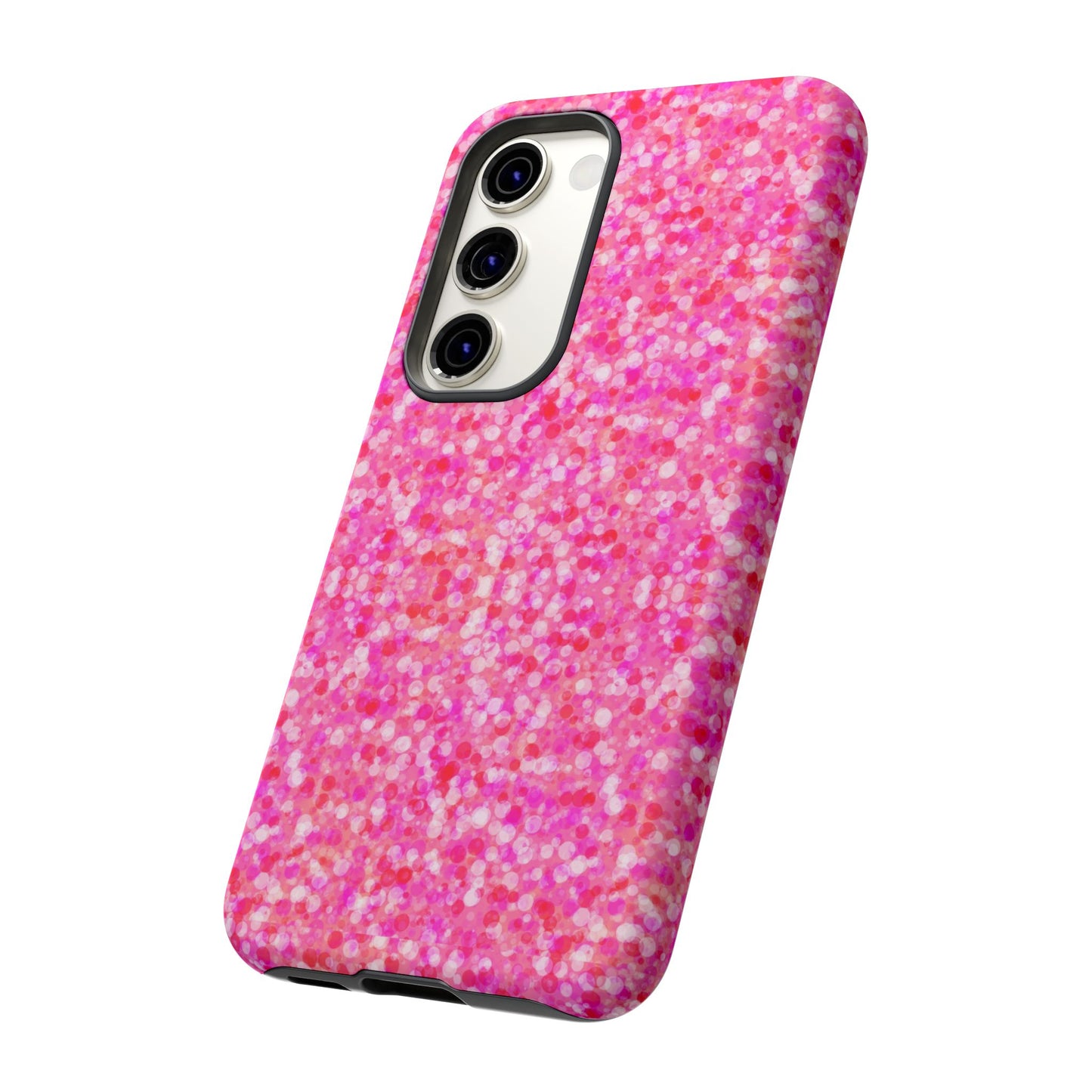 Poppin Pink iPhone Samsung Galaxy Google Pixel Tough Cases