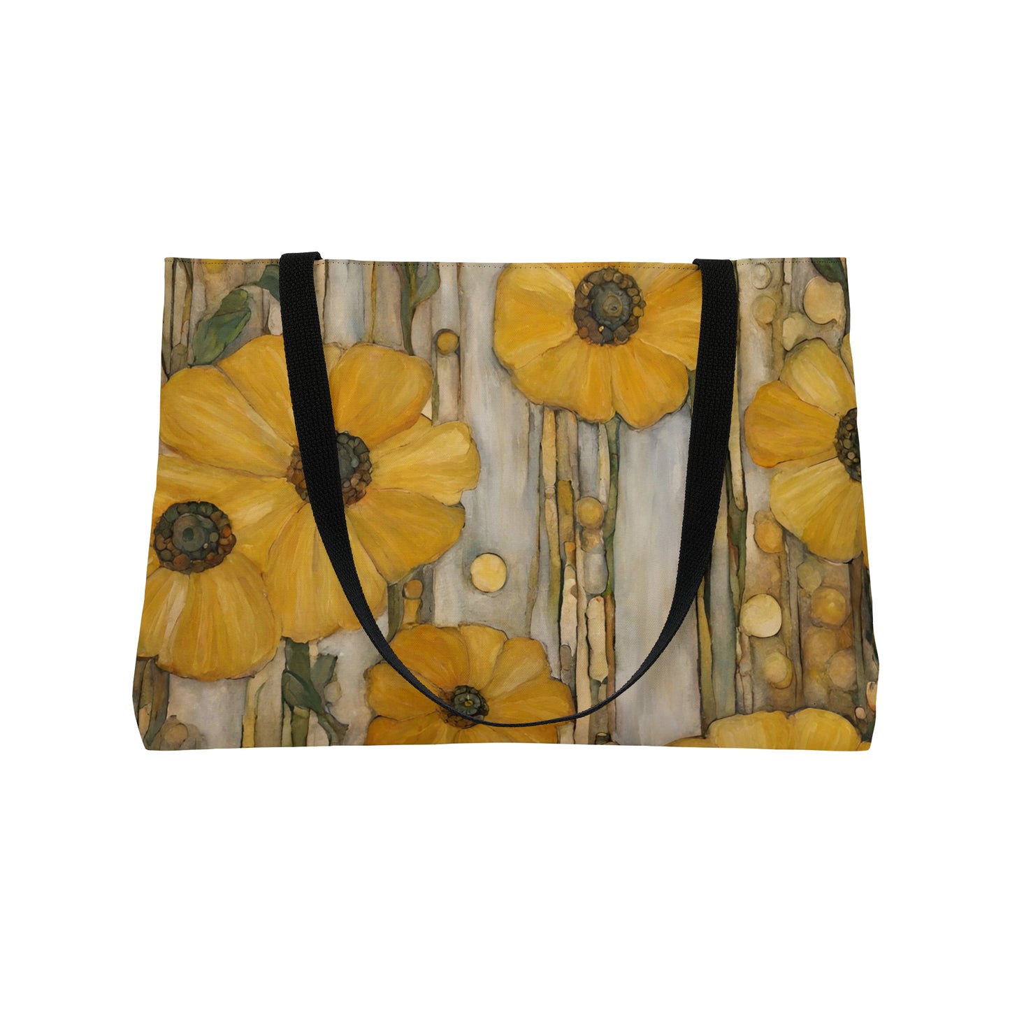 Yellow Flowers Weekender Tote Bag