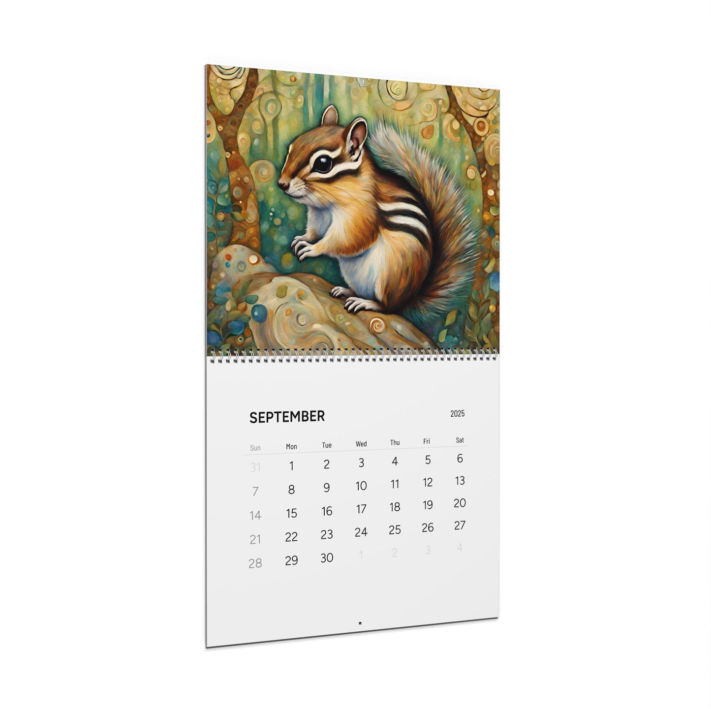 Rocky Mountain Wildlife 14" x 11.5" 2025 Wall Calendar