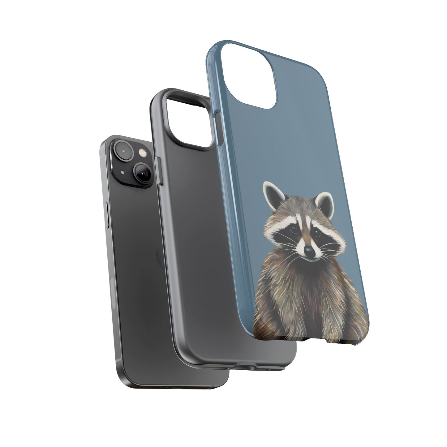 Raccoon Wildlife iPhone Samsung Galaxy Google Pixel Tough Cases