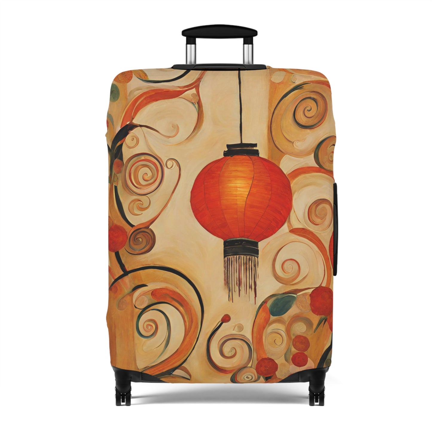 Lanterns & Swirls Luggage Cover