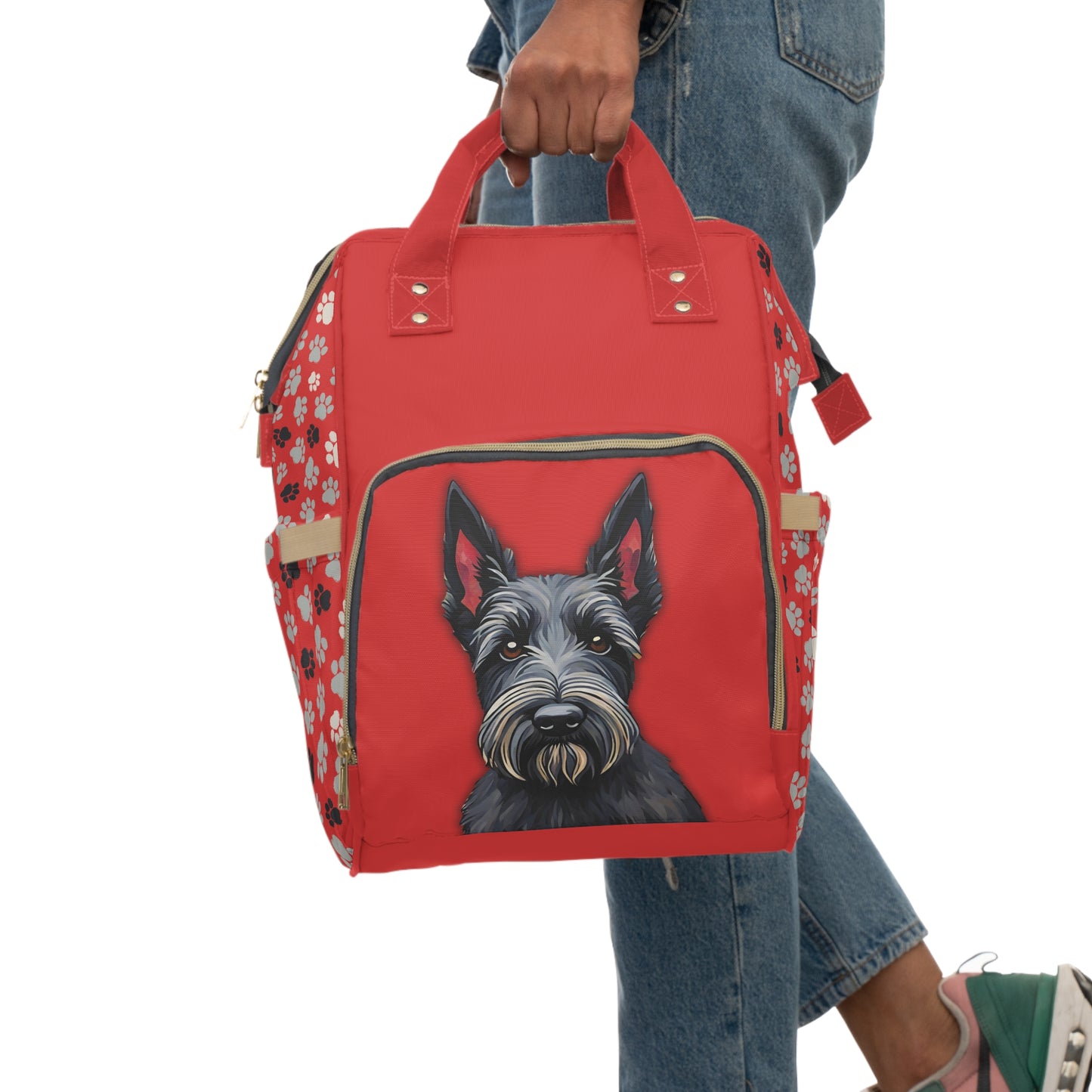 Scottish Terrier Multifunctional Backpack