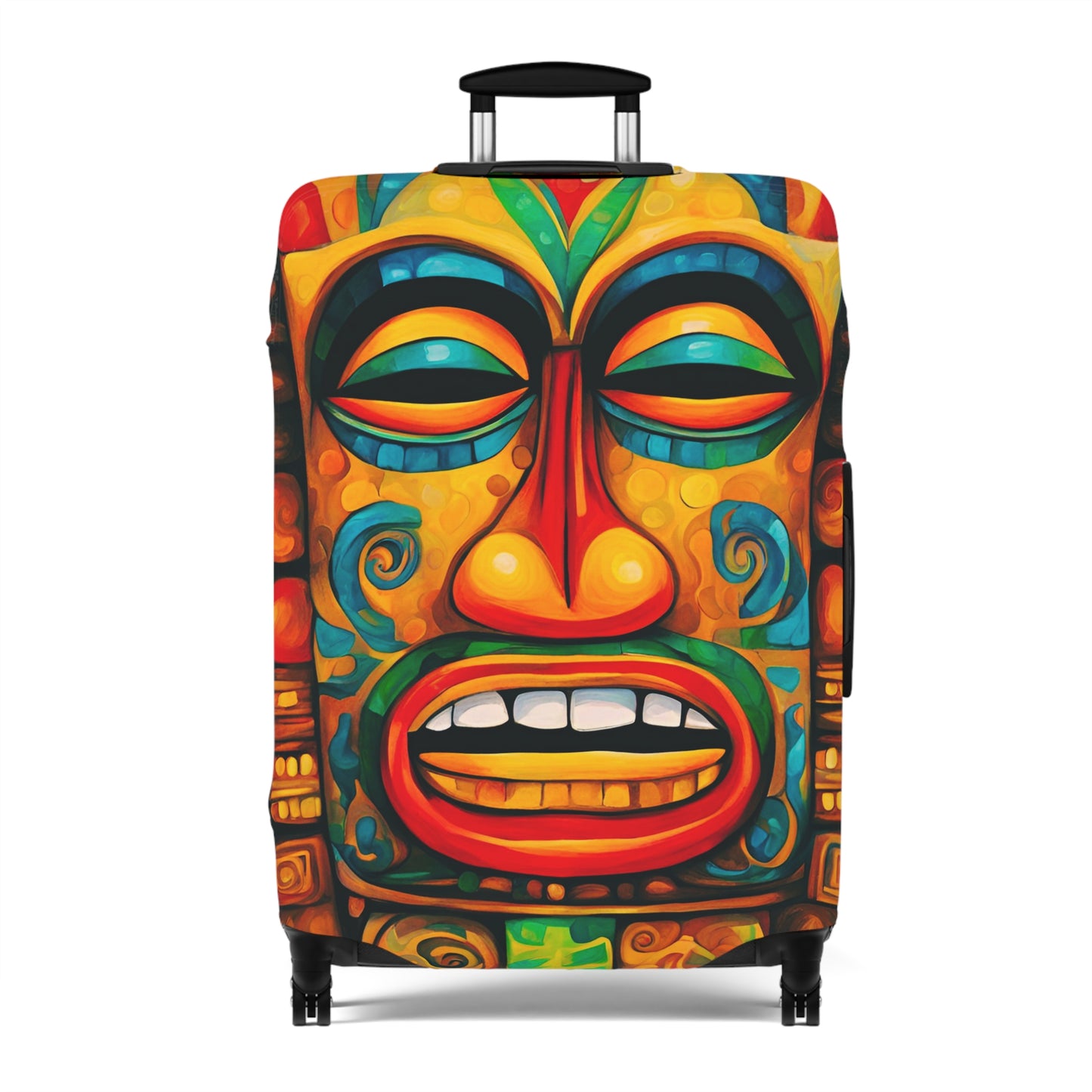 Happy Tiki Luggage Cover ONLY