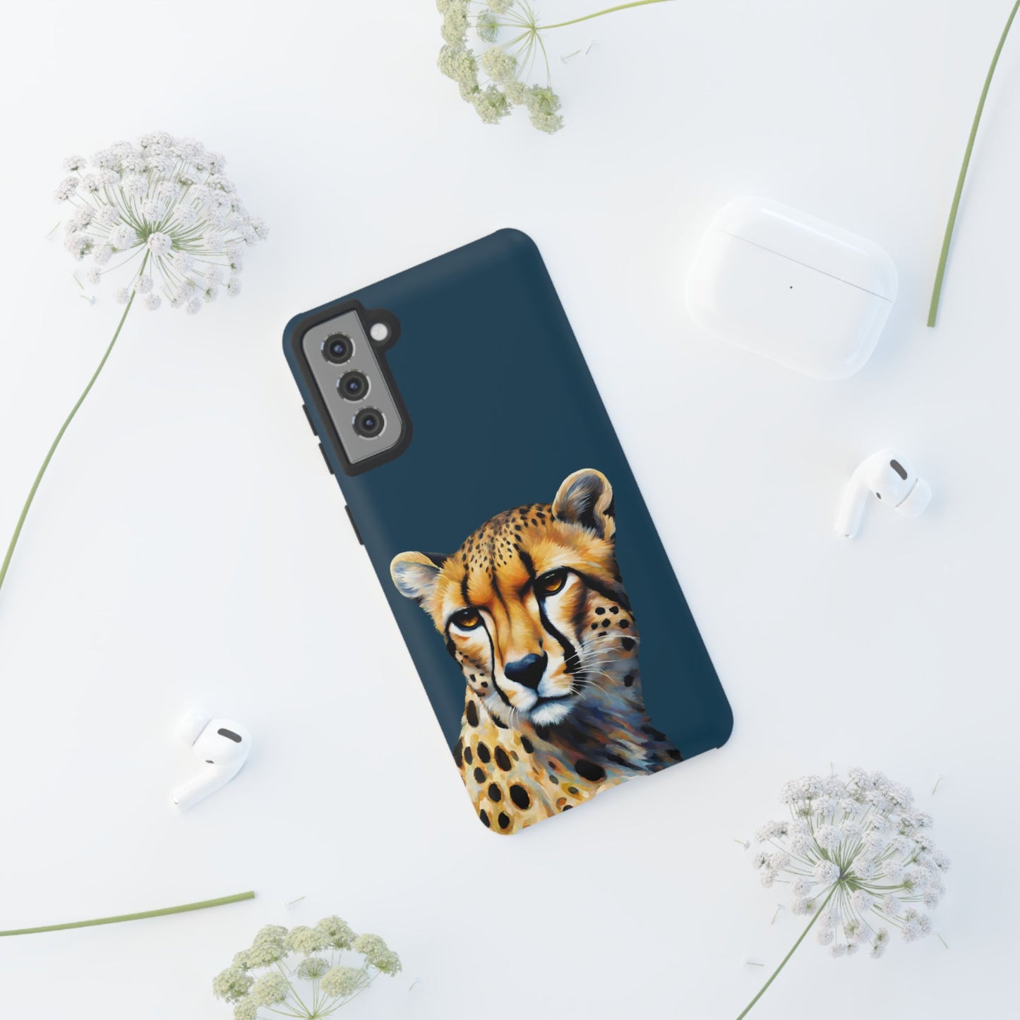 Cheetah Wildlife iPhone Samsung Galaxy Google Pixel Tough Cases