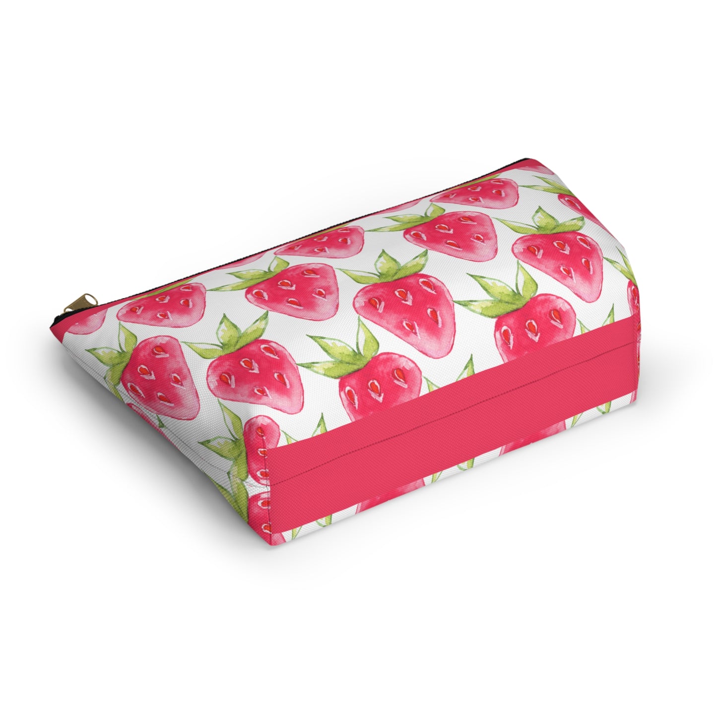 Strawberry Fields Accessory Pouch w T-bottom