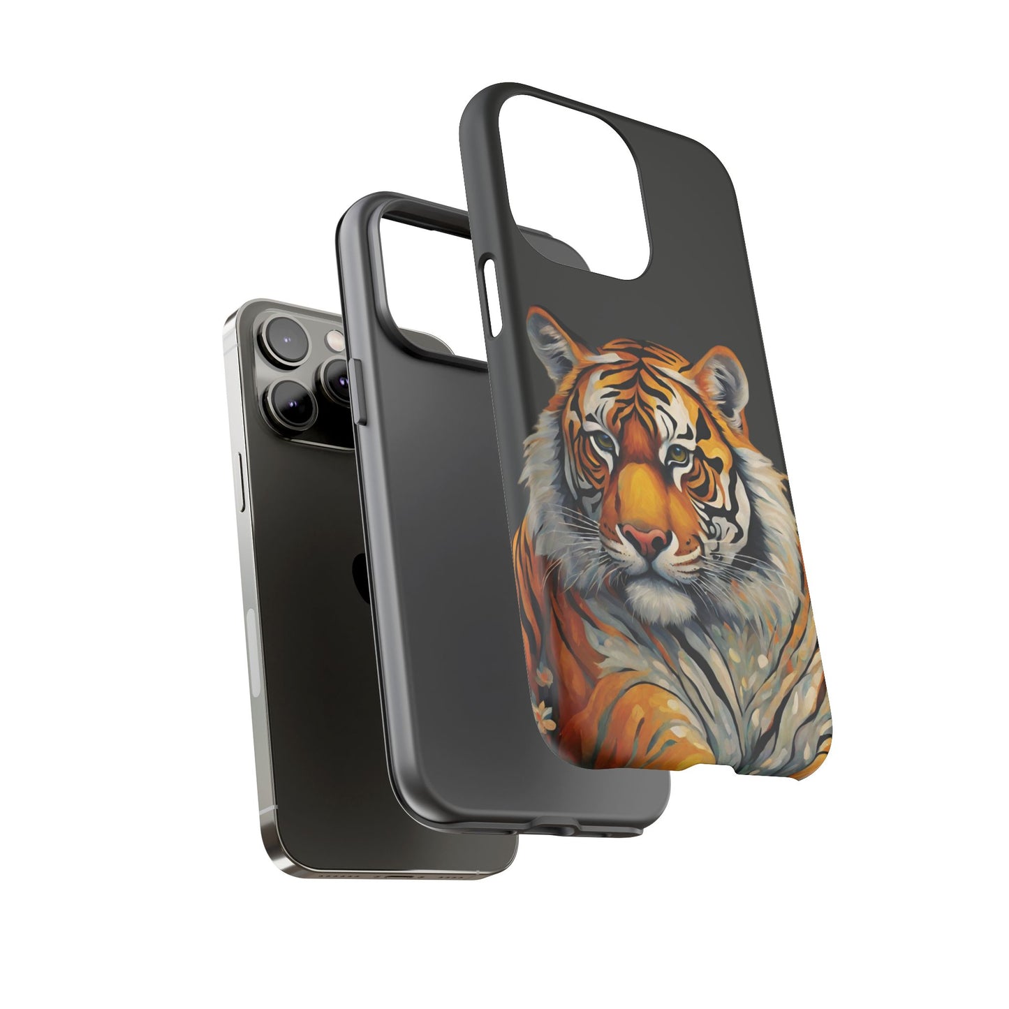 Tiger Wildlife iPhone Samsung Galaxy Google Pixel Tough Cases