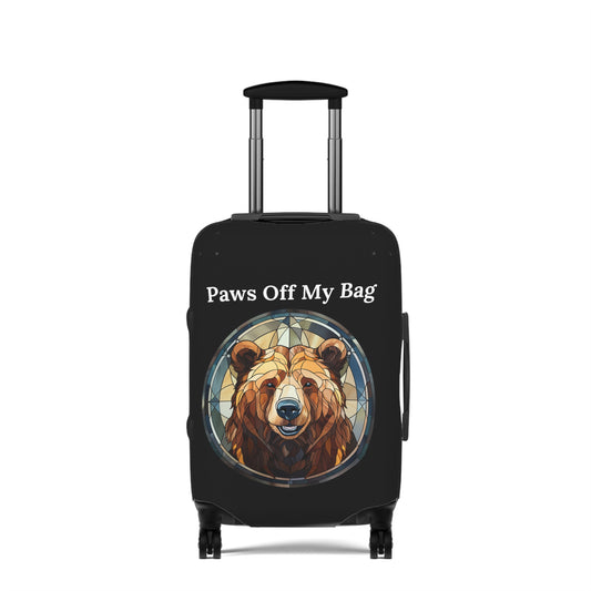 Grizzly Paws off My Bag Luggage Cover