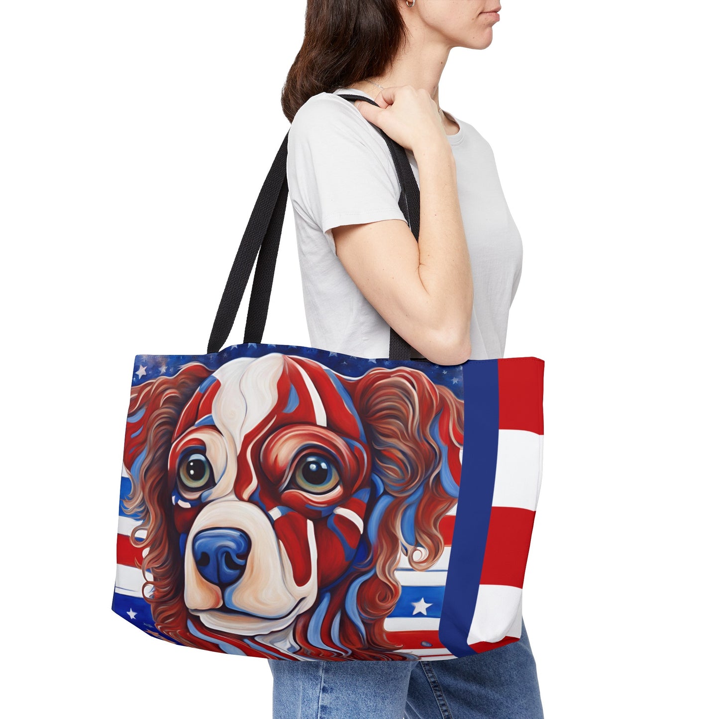 USA Dog Weekender Tote Bag