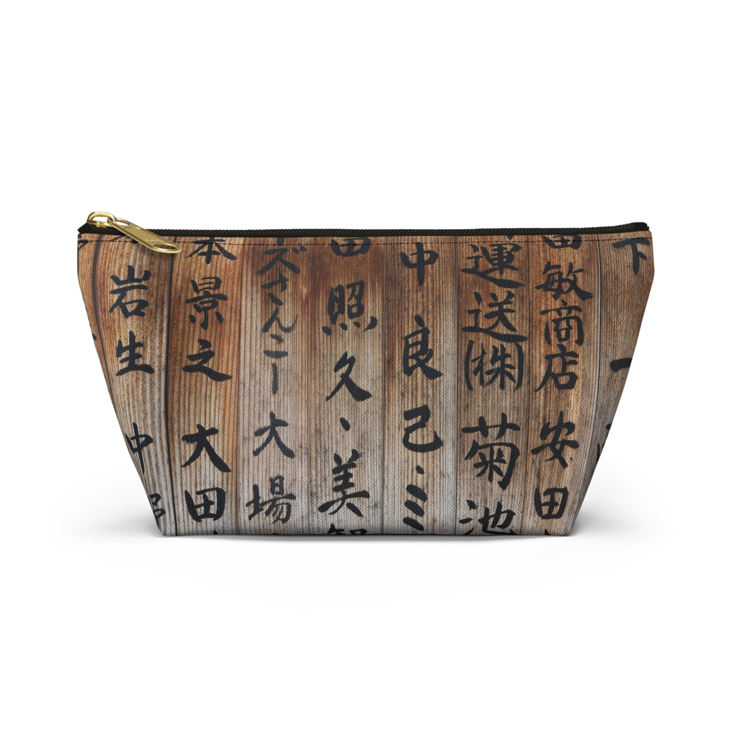 Kanji Accessory Pouch w T-bottom