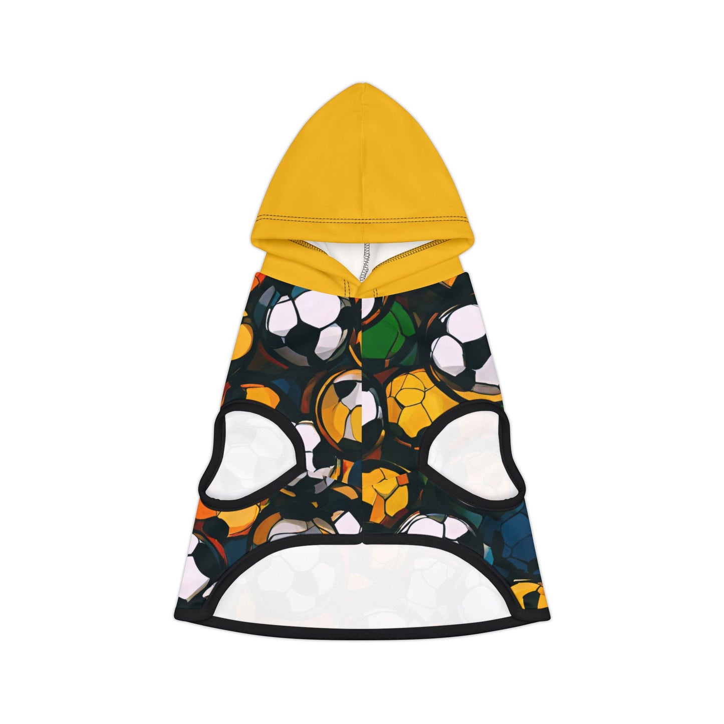 Soccer Abstract Pet Hoodie