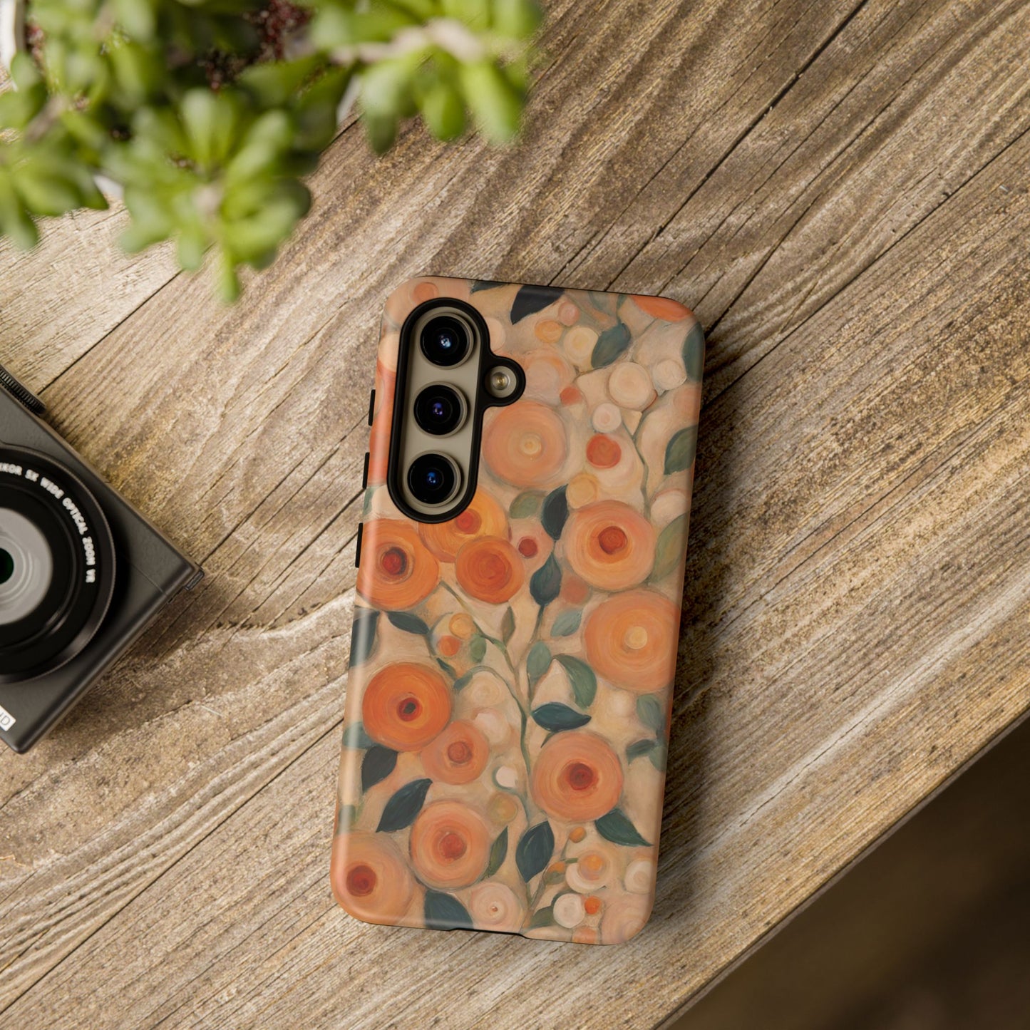 Citrus Floral iPhone Samsung Galaxy Google Pixel Tough Cases