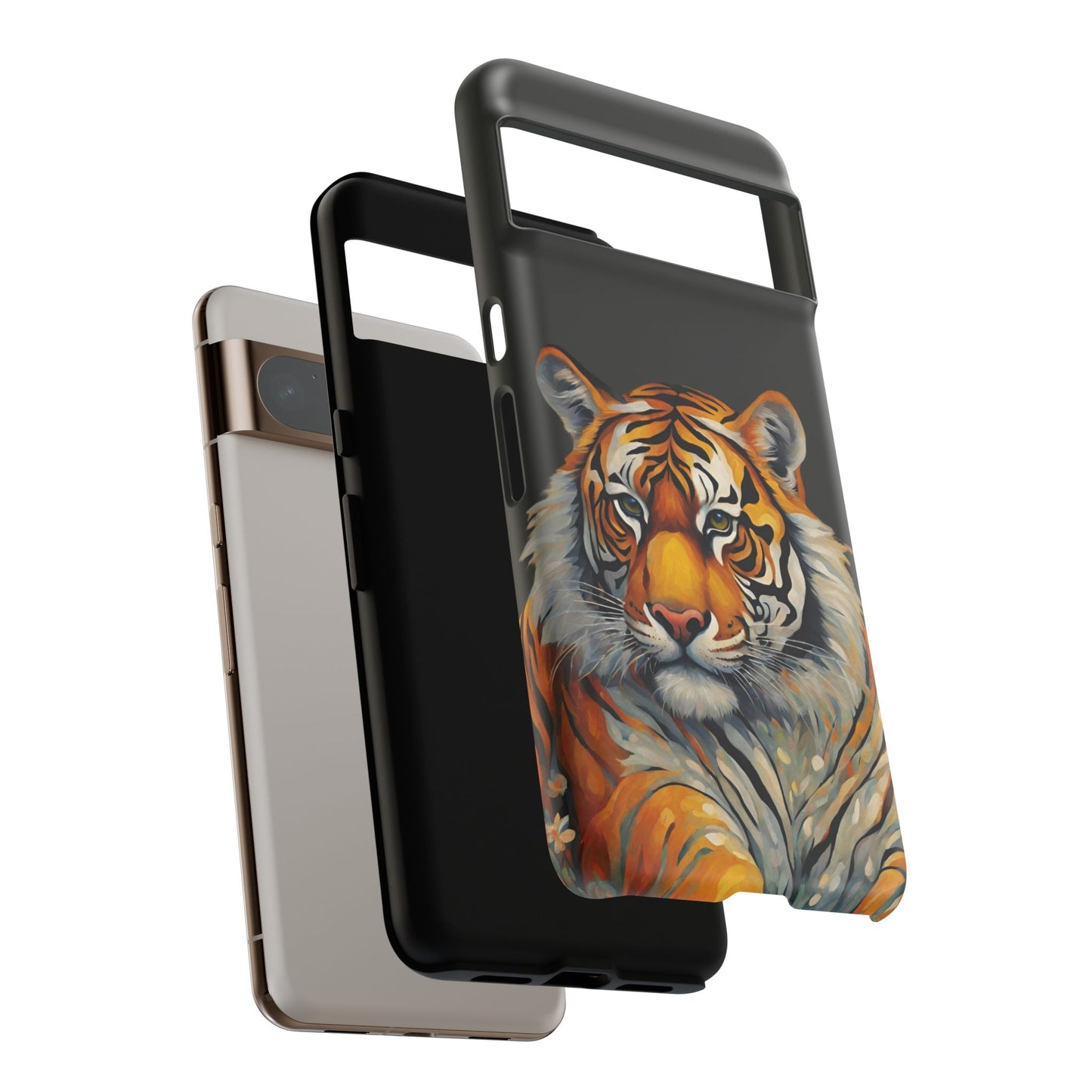 Tiger Wildlife iPhone Samsung Galaxy Google Pixel Tough Cases