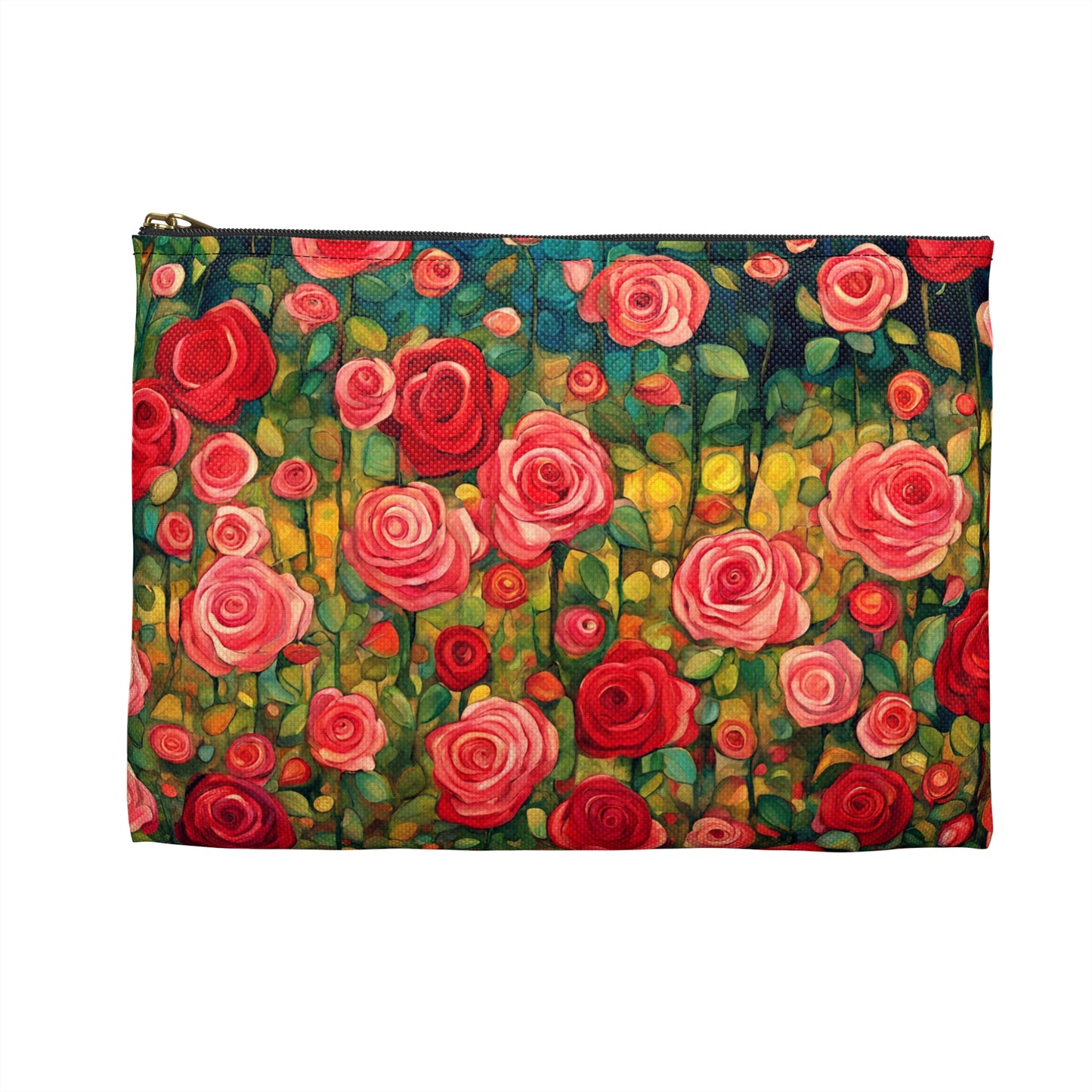 Wall of Roses Accessory Pouch