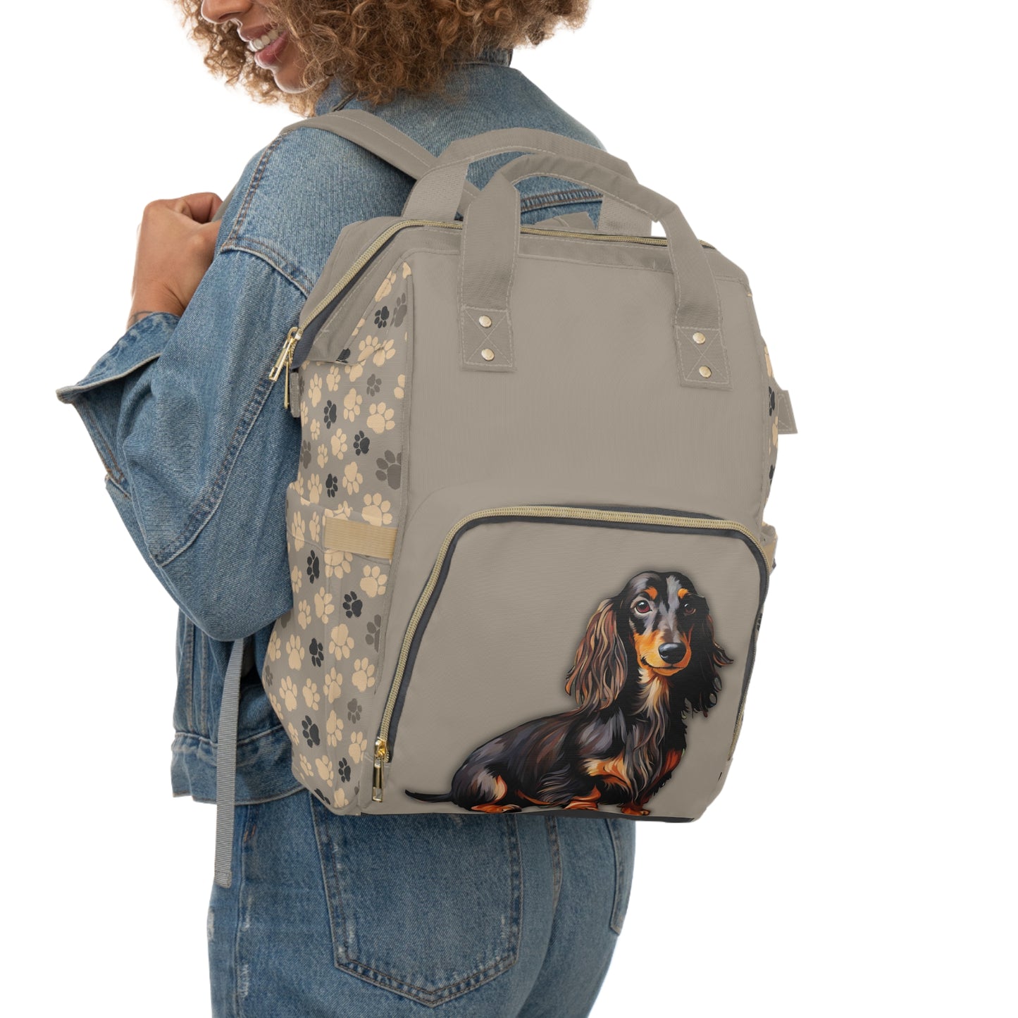 Dachshund (LH) Multifunctional Backpack