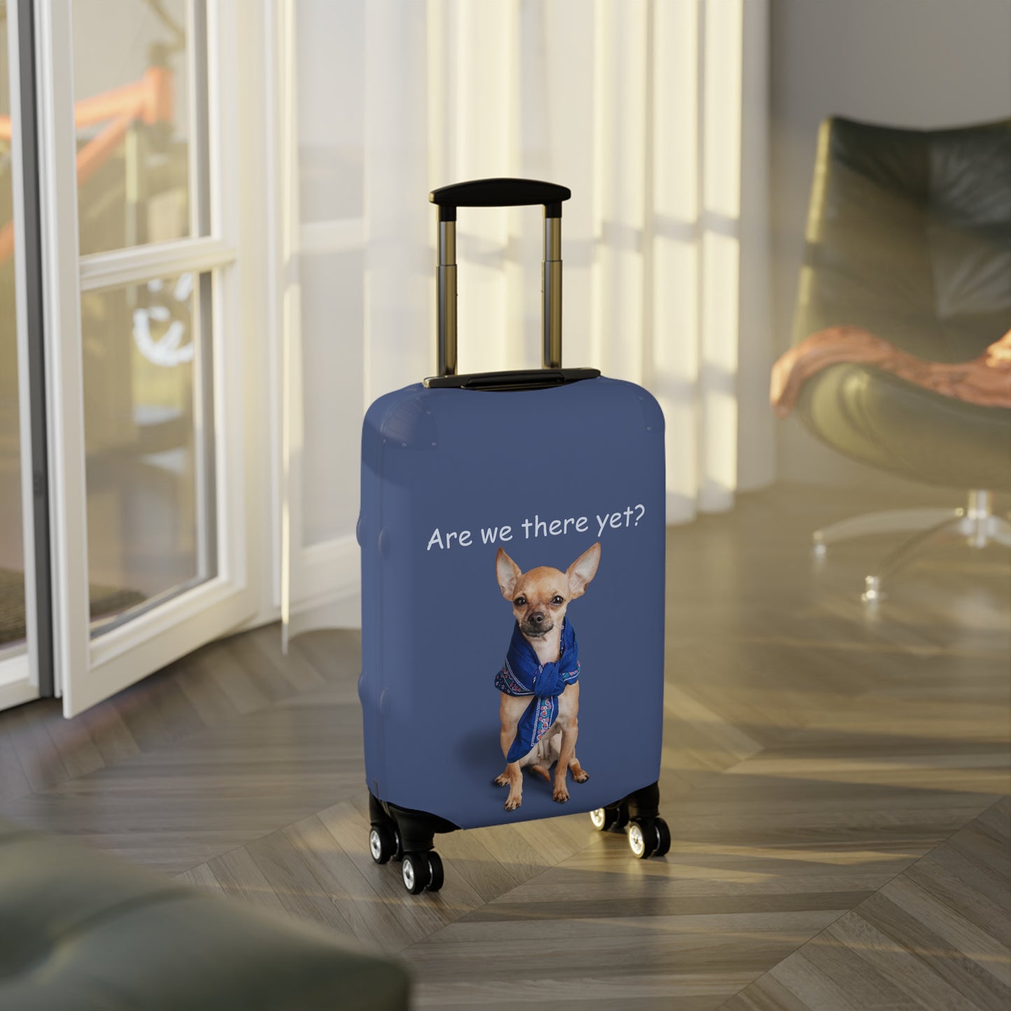 Chihuahua Are We There Yet? Luggage Cover