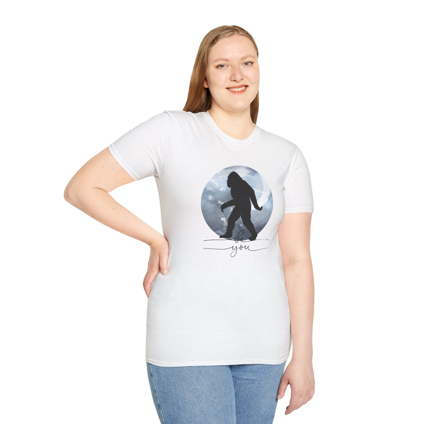 Be You Big Foot Sasquatch Yeti Unisex Softstyle T-Shirt