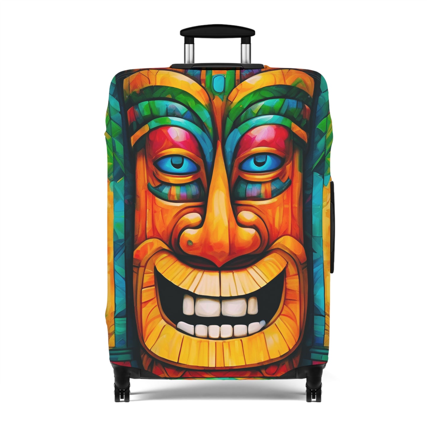 The Tiki Knows Luggage Cover ONLY