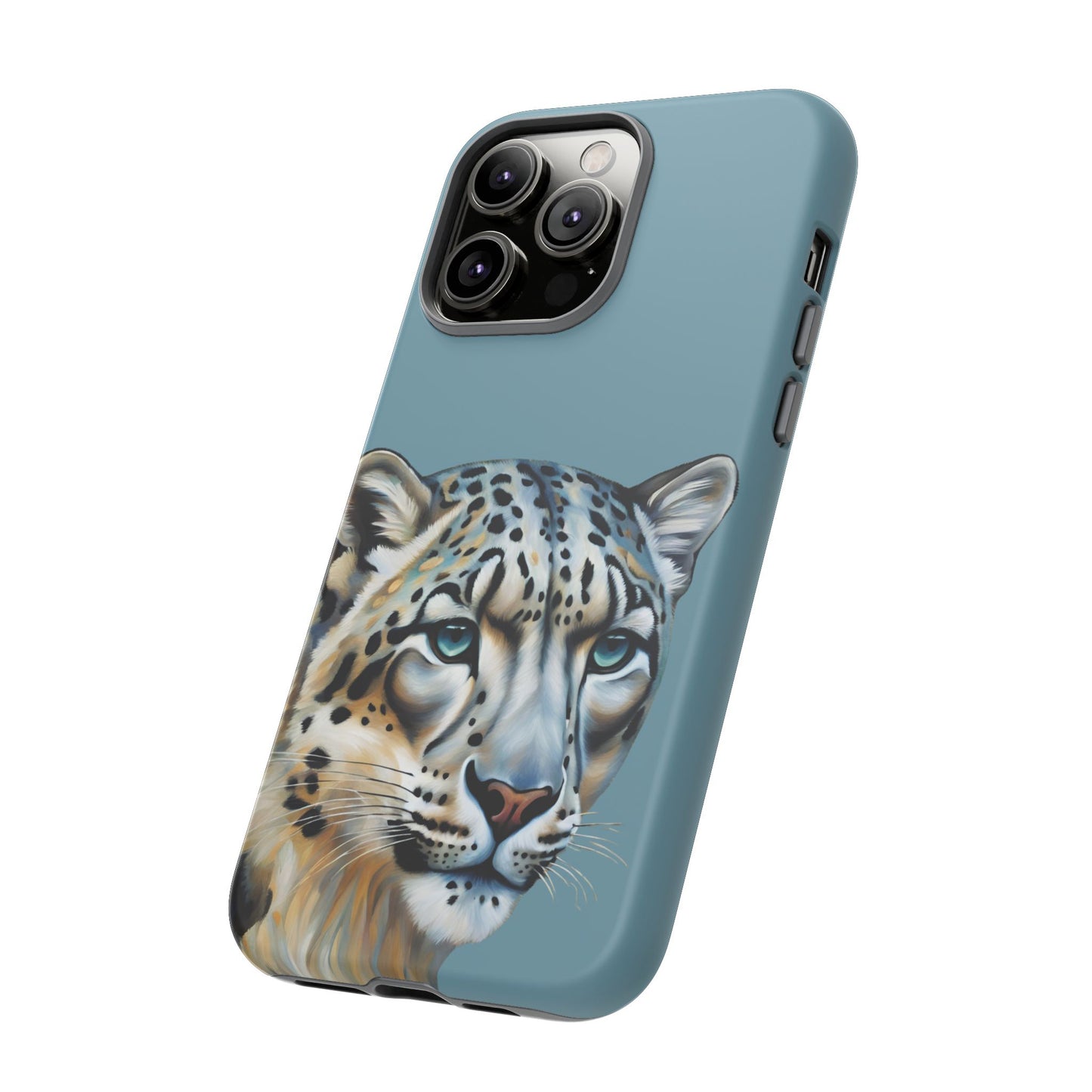 Snow Leopard iPhone Samsung Galaxy Google Pixel Tough Cases