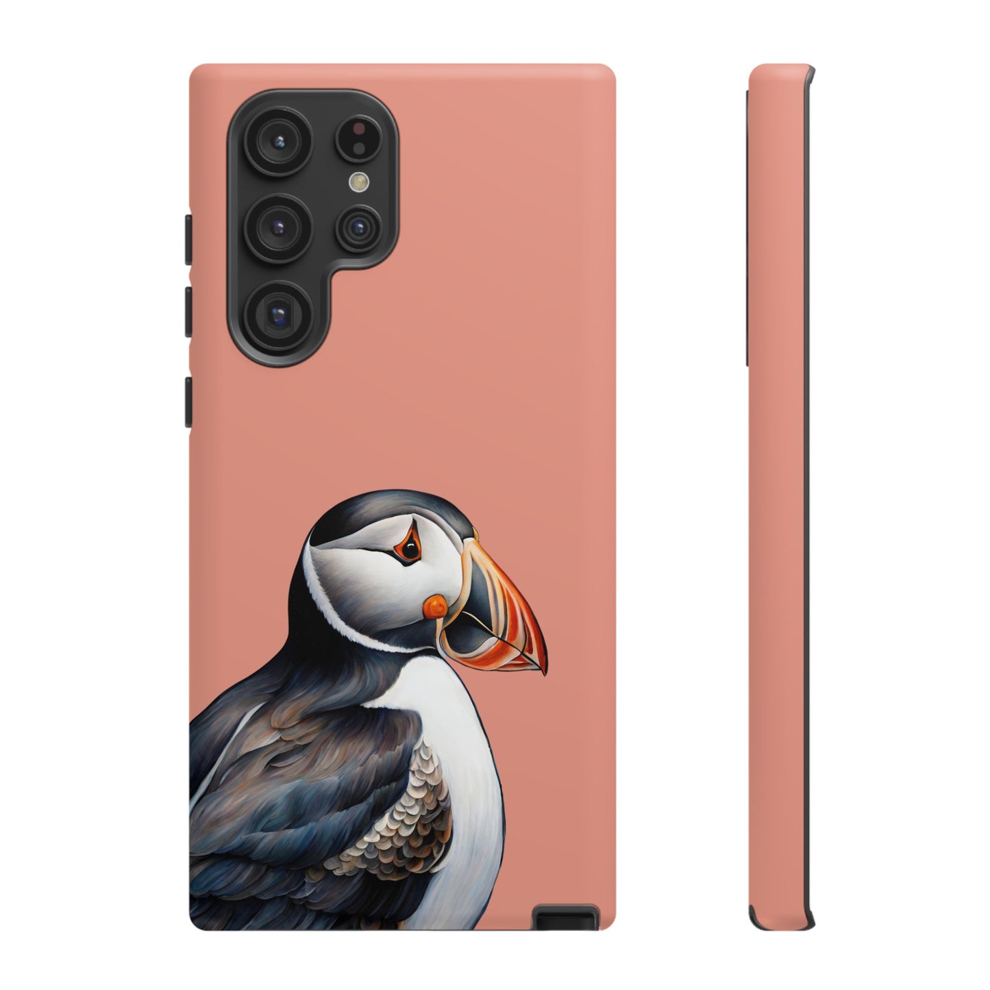 Puffin Wildlife iPhone Samsung Galaxy Google Pixel Tough Cases