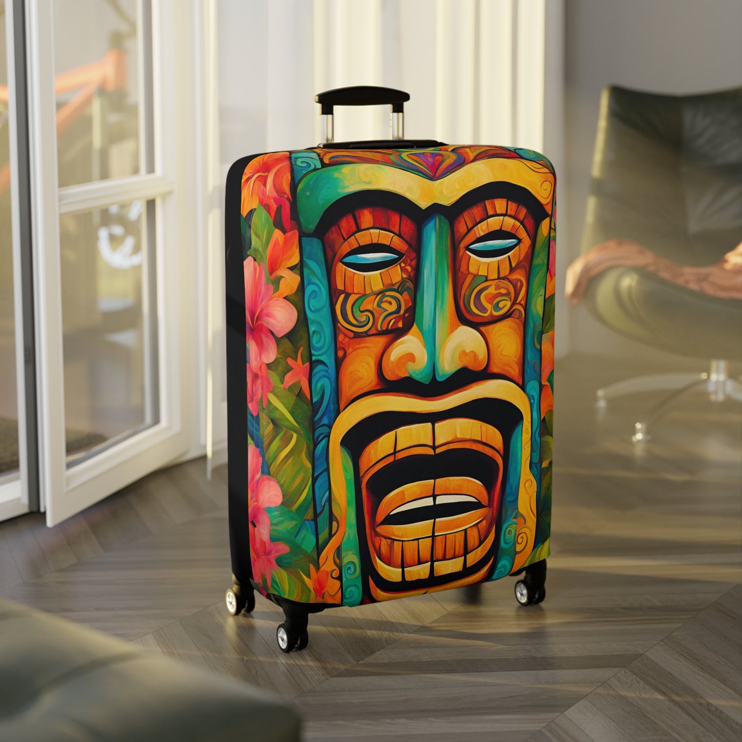 Tiki Jones Luggage Cover ONLY