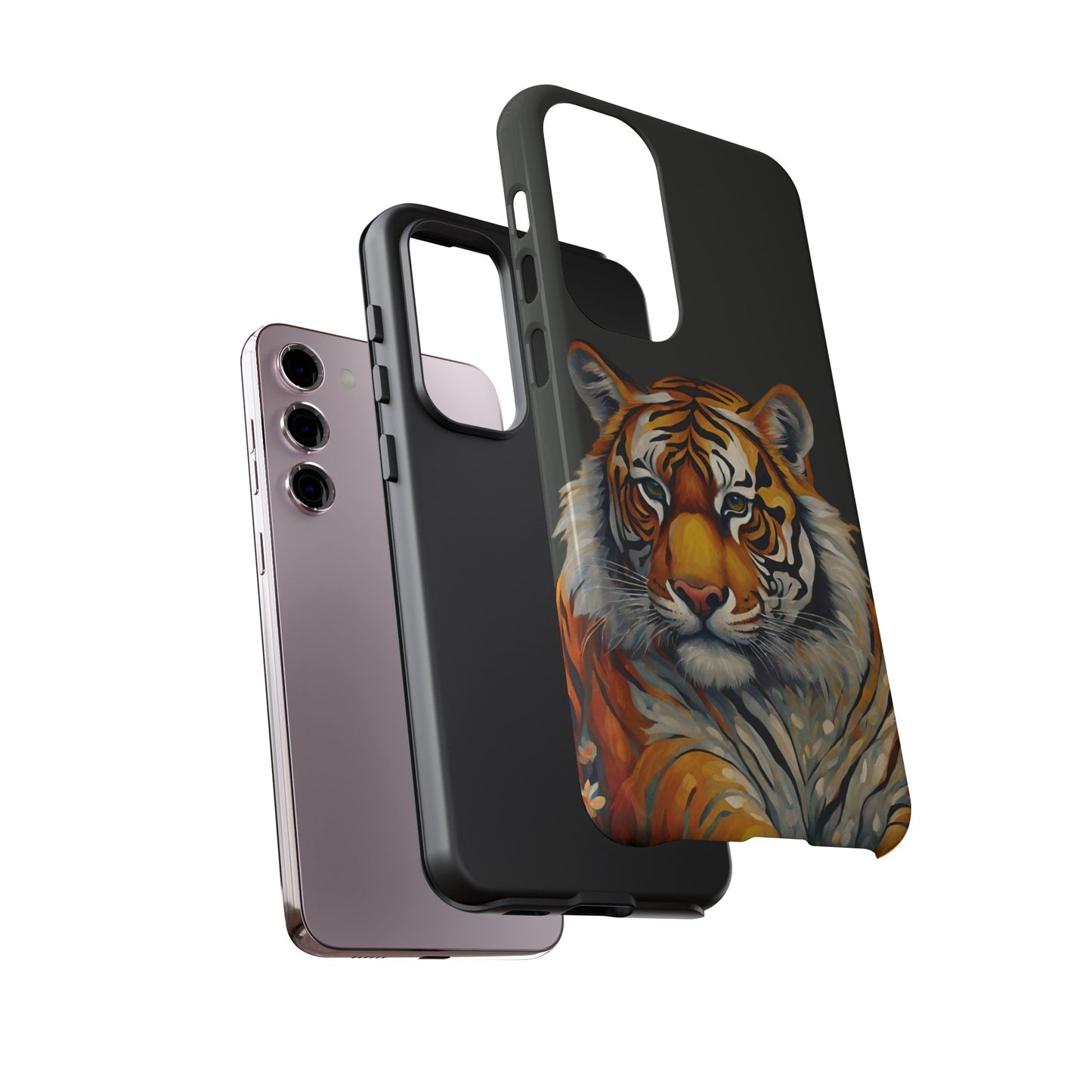 Tiger Wildlife iPhone Samsung Galaxy Google Pixel Tough Cases