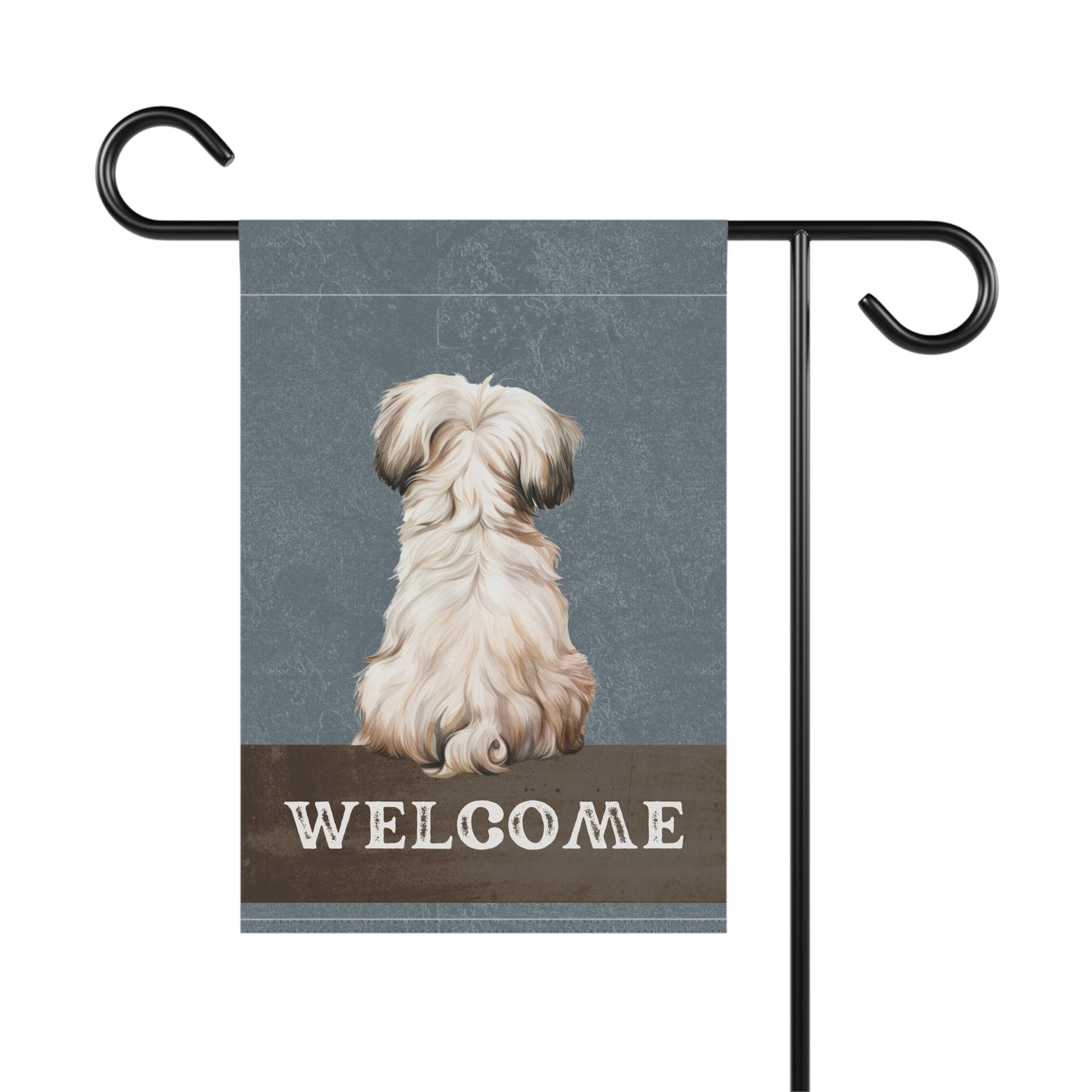 Maltese Welcome 2-Sided Garden & House Flag/Banner