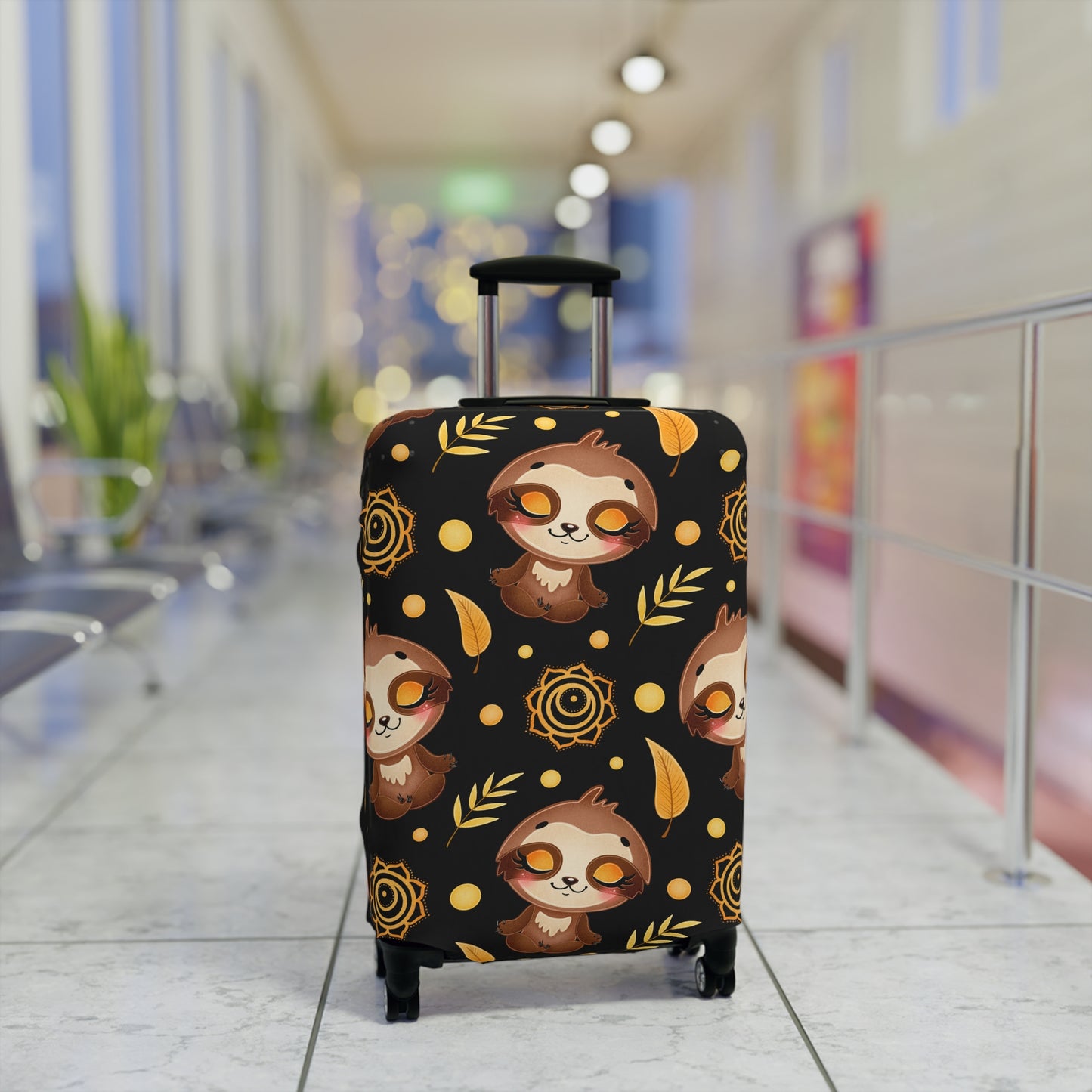 Zen Sloth Luggage Cover