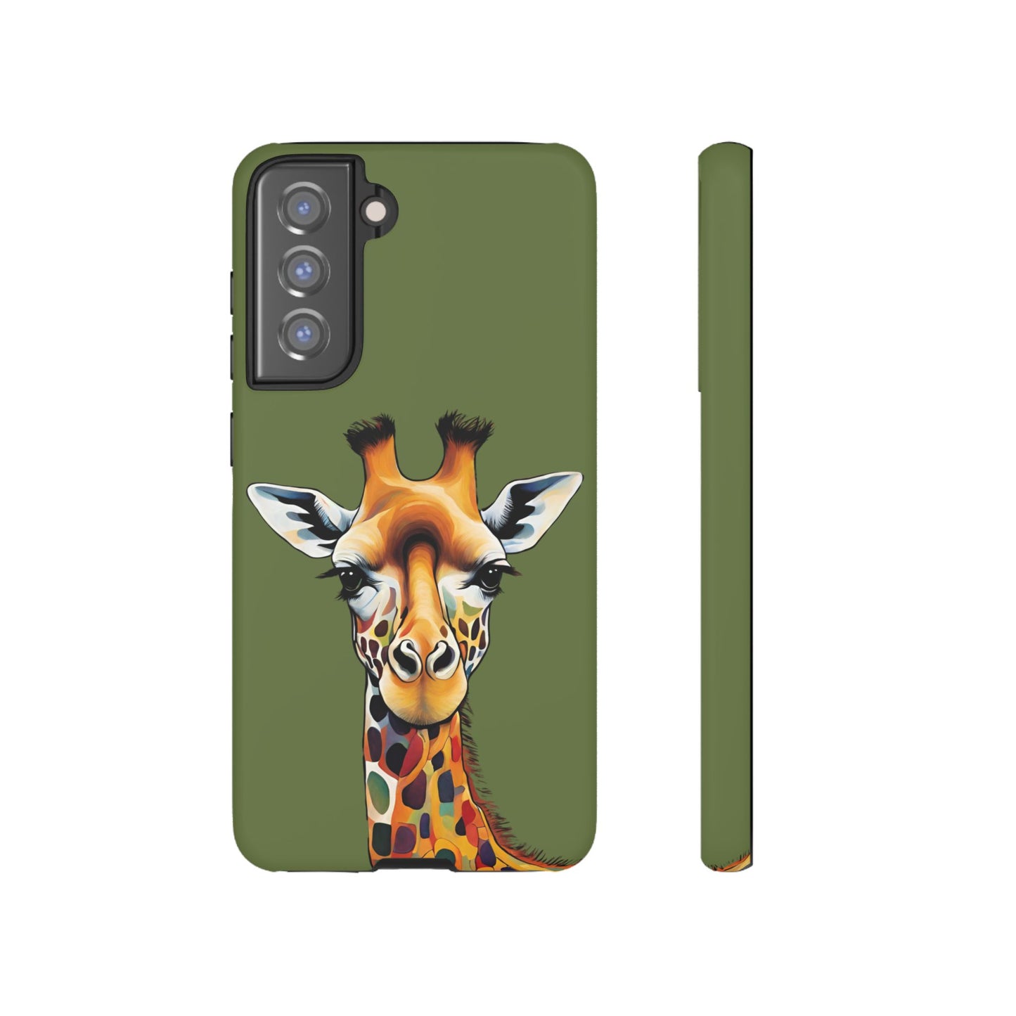 Giraffe Wildlife iPhone Samsung Galaxy Google Pixel Tough Cases