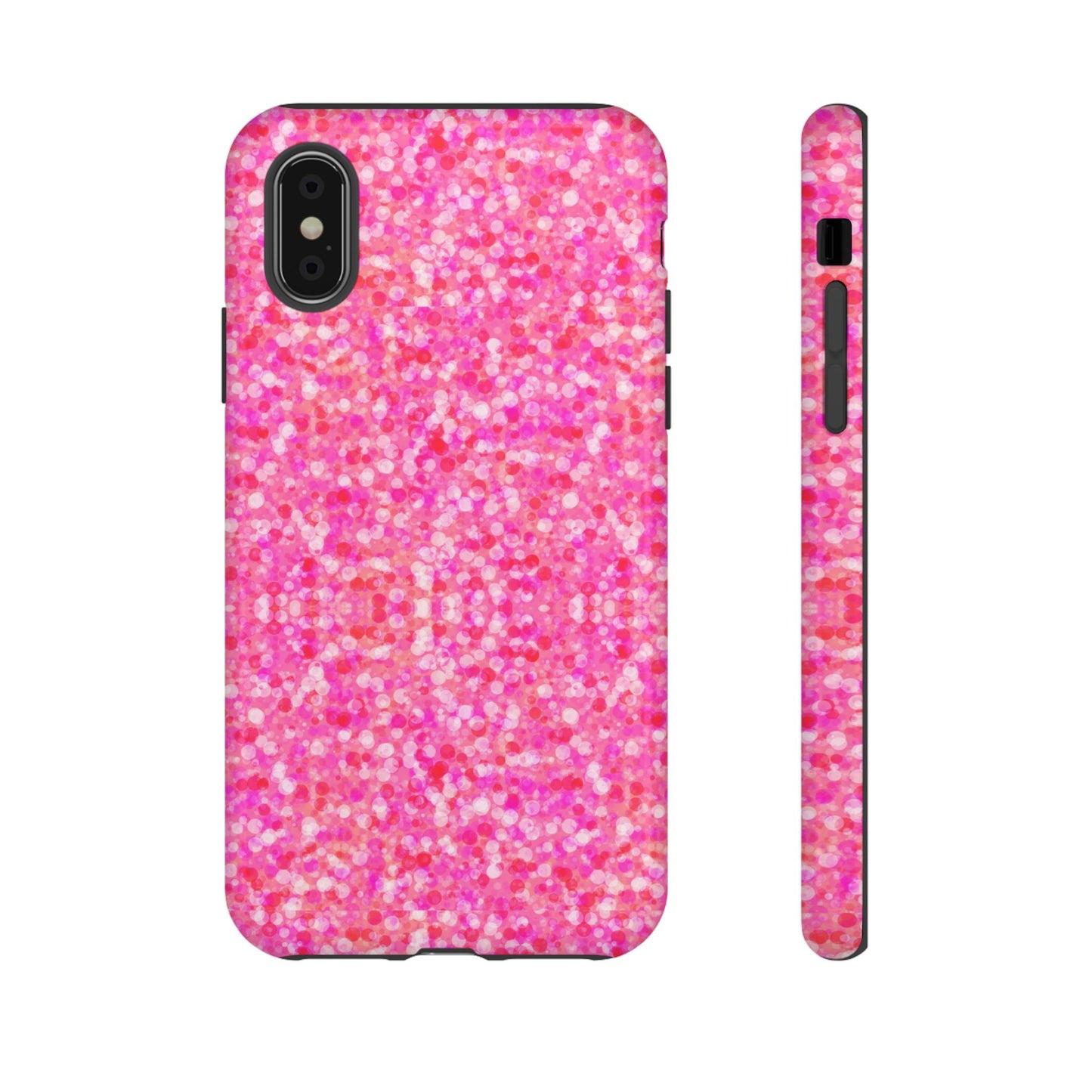 Poppin Pink iPhone Samsung Galaxy Google Pixel Tough Cases