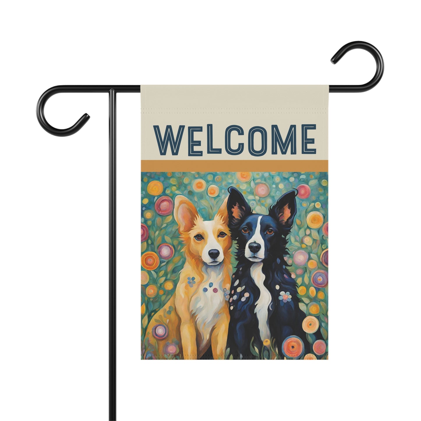 Pete & Doug Welcome 2-Sided Garden & House Flag/Banner