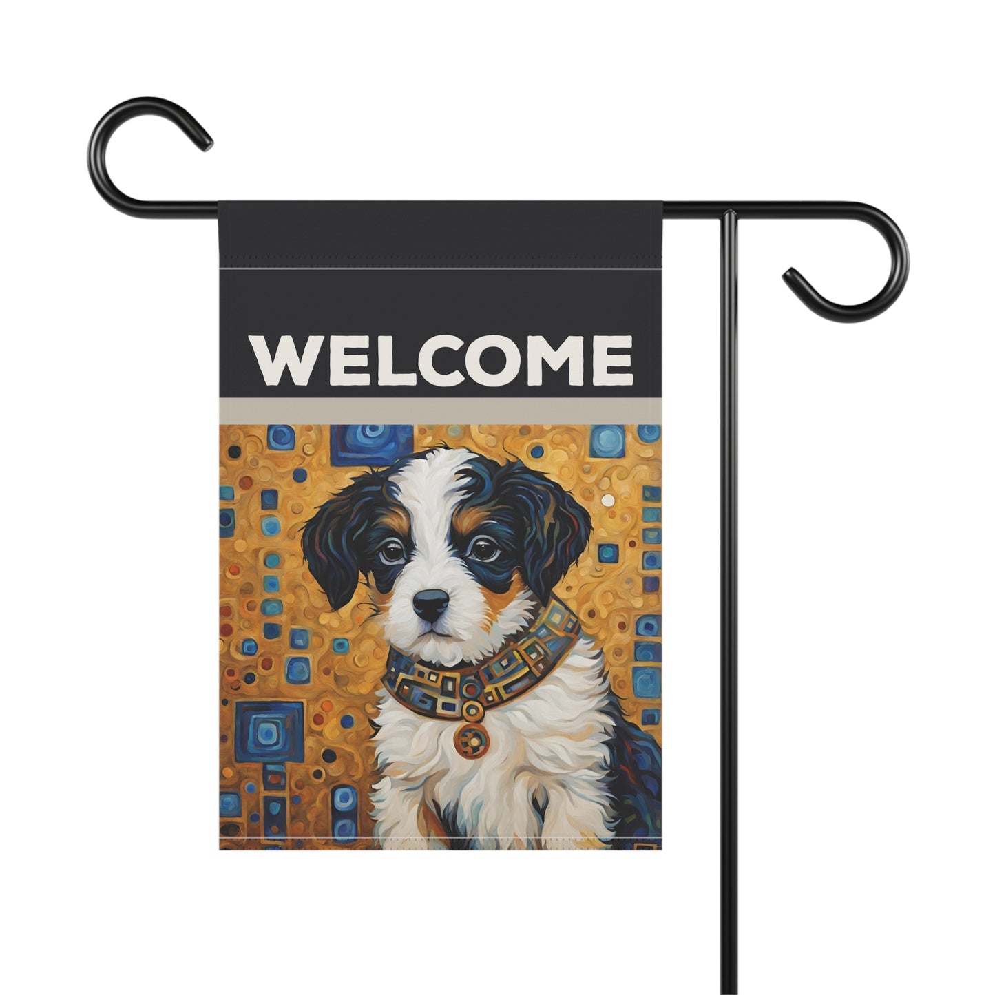 Roy Welcome 2-Sided Garden & House Flag/Banner