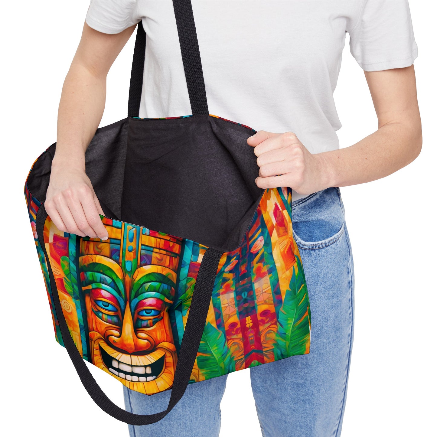 The Tiki Knows Weekender Tote Bag