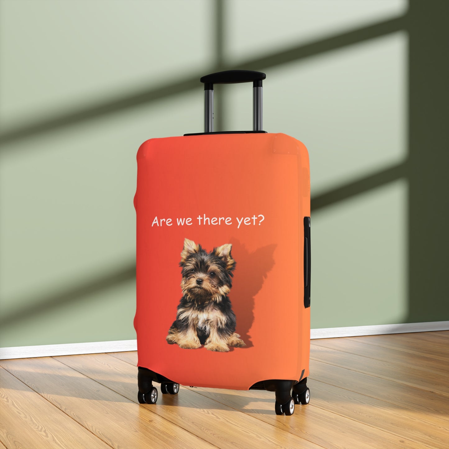 Yorkshire Terrier Are We There Yet? Luggage Cover