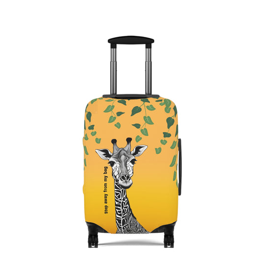 Giraffe Step Away From My Bag Luggage Cover