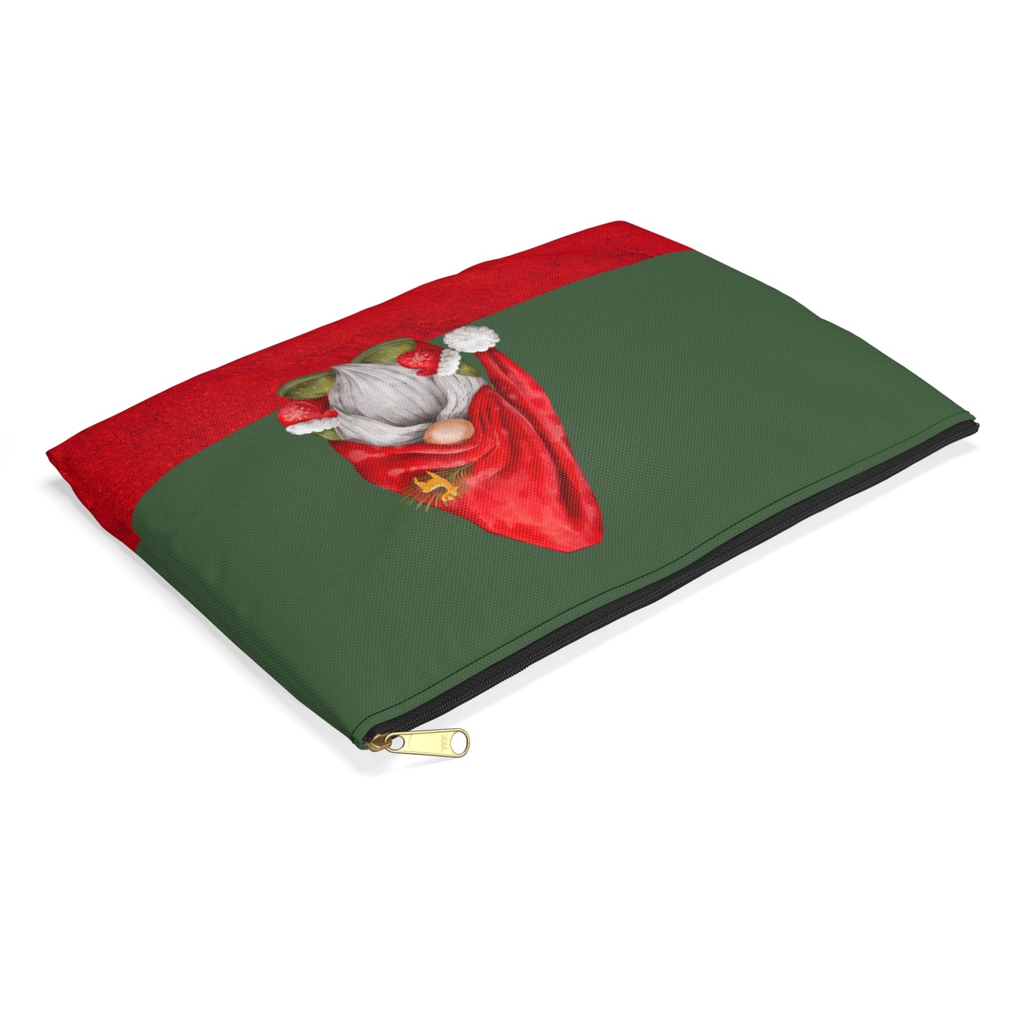 Gnome Santa Accessory Pouch